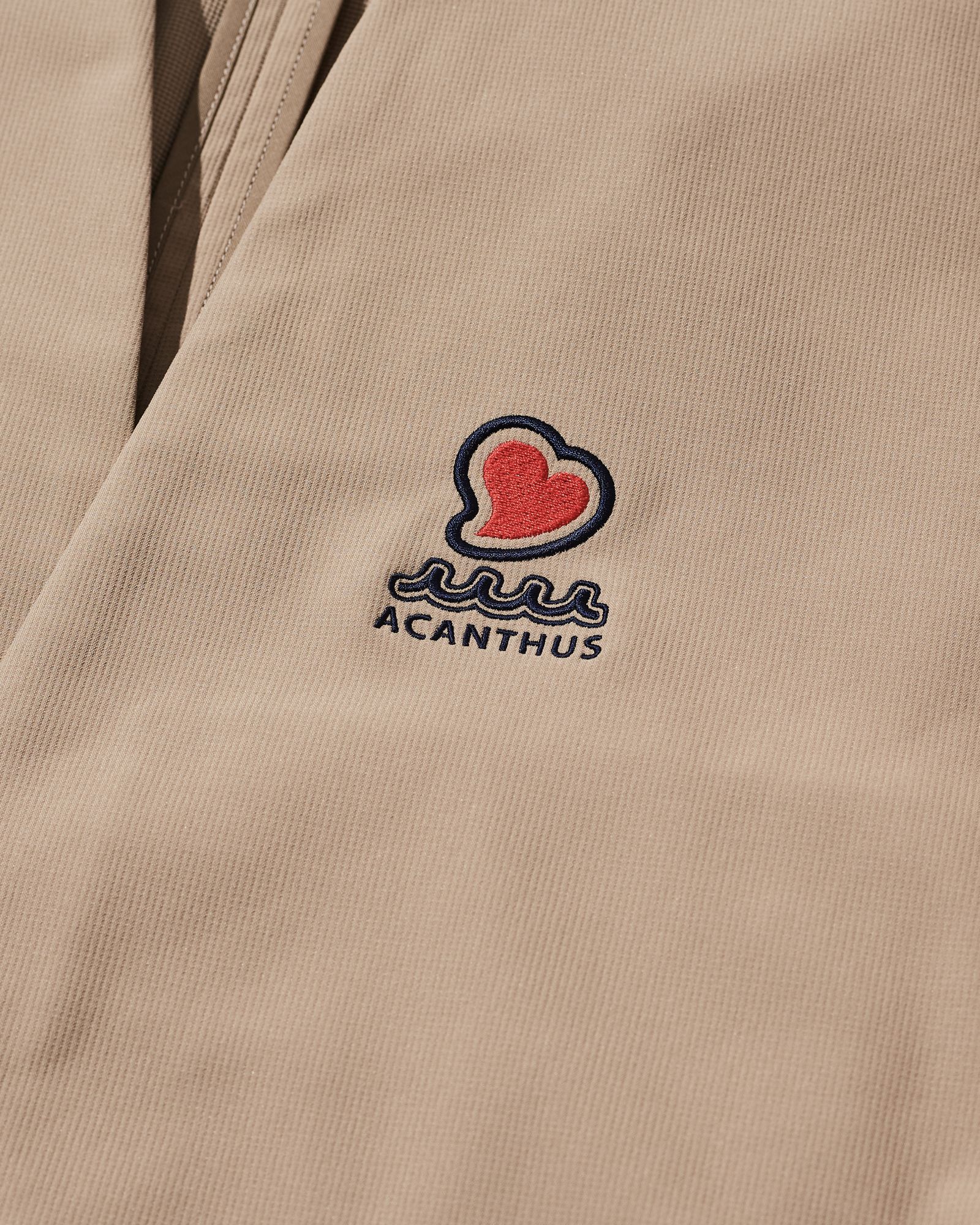 ☆先行予約☆muta MARINE × ACANTHUS / スウィートノーカラージャケット / sweet no collar jacket / BEIGE 【MA2625】