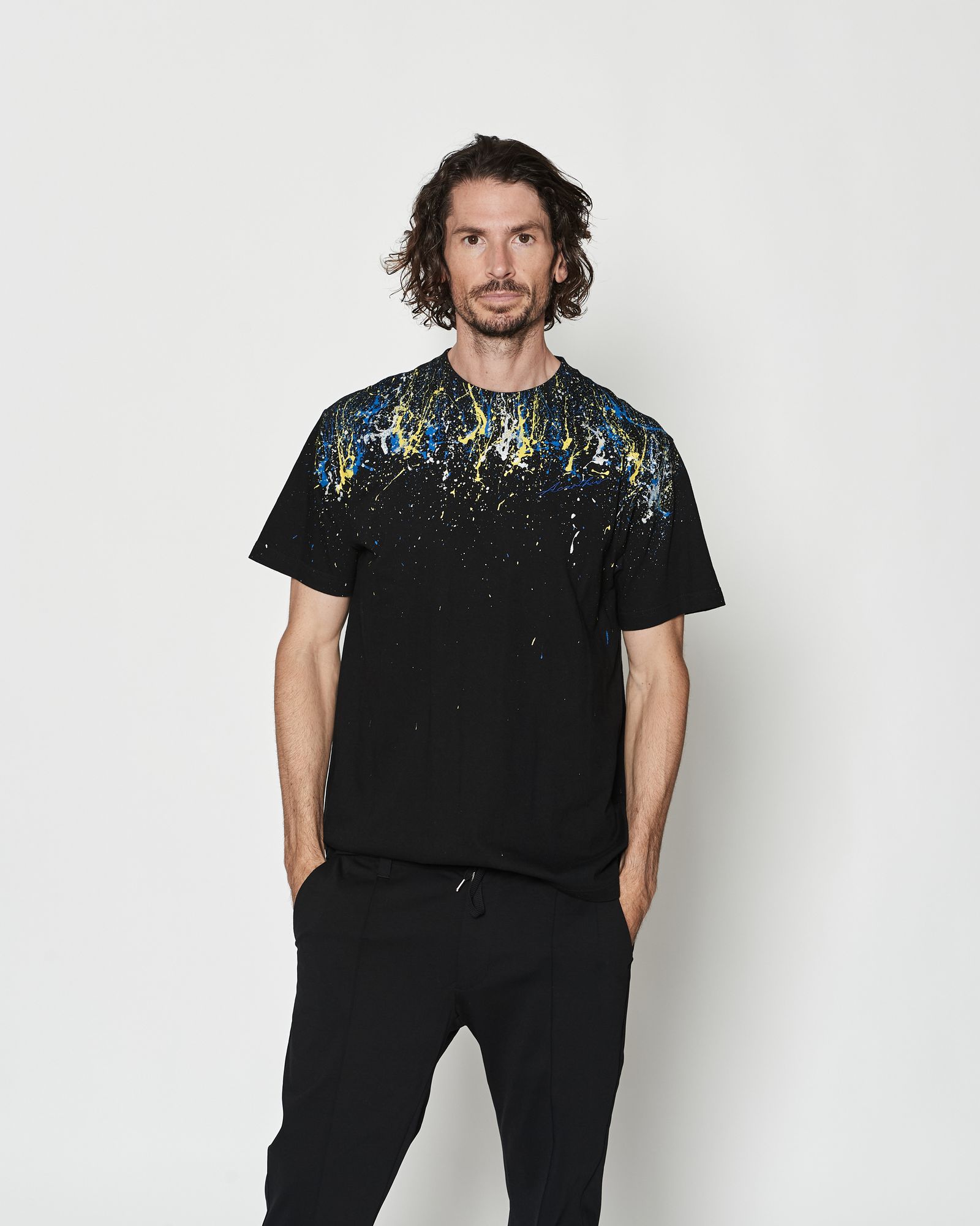 ☆先行予約☆ スプラッシュTシャツ  /  Splash Tee / BLACK【CT2602】