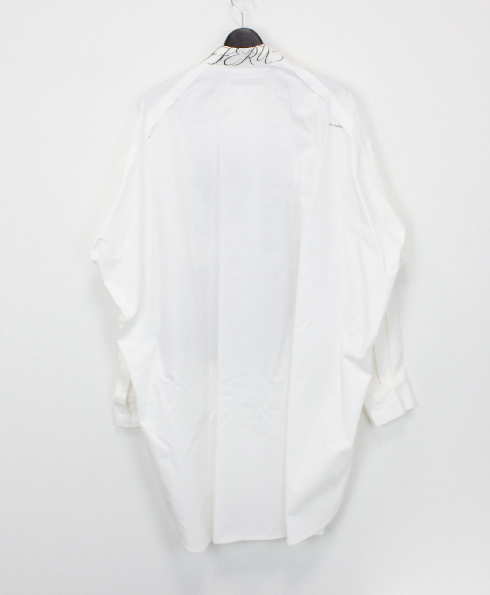 ALMOSTBLACK - オーバーサイズシャツ / WHITE C [23AW-SH01] | femt