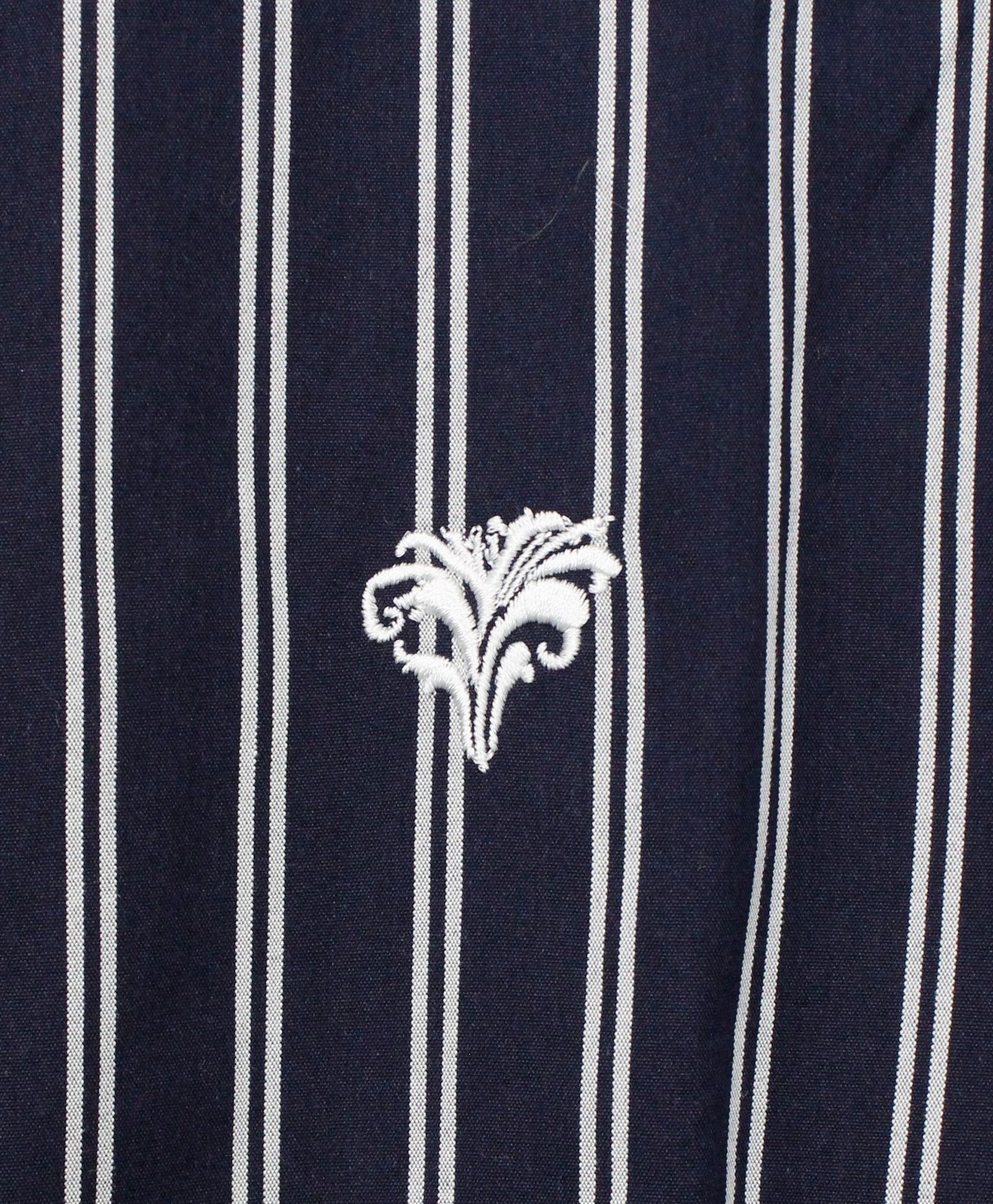 Remake Zip Shirt / リメイク ジップ B.D シャツ / NAVY【SH2464】