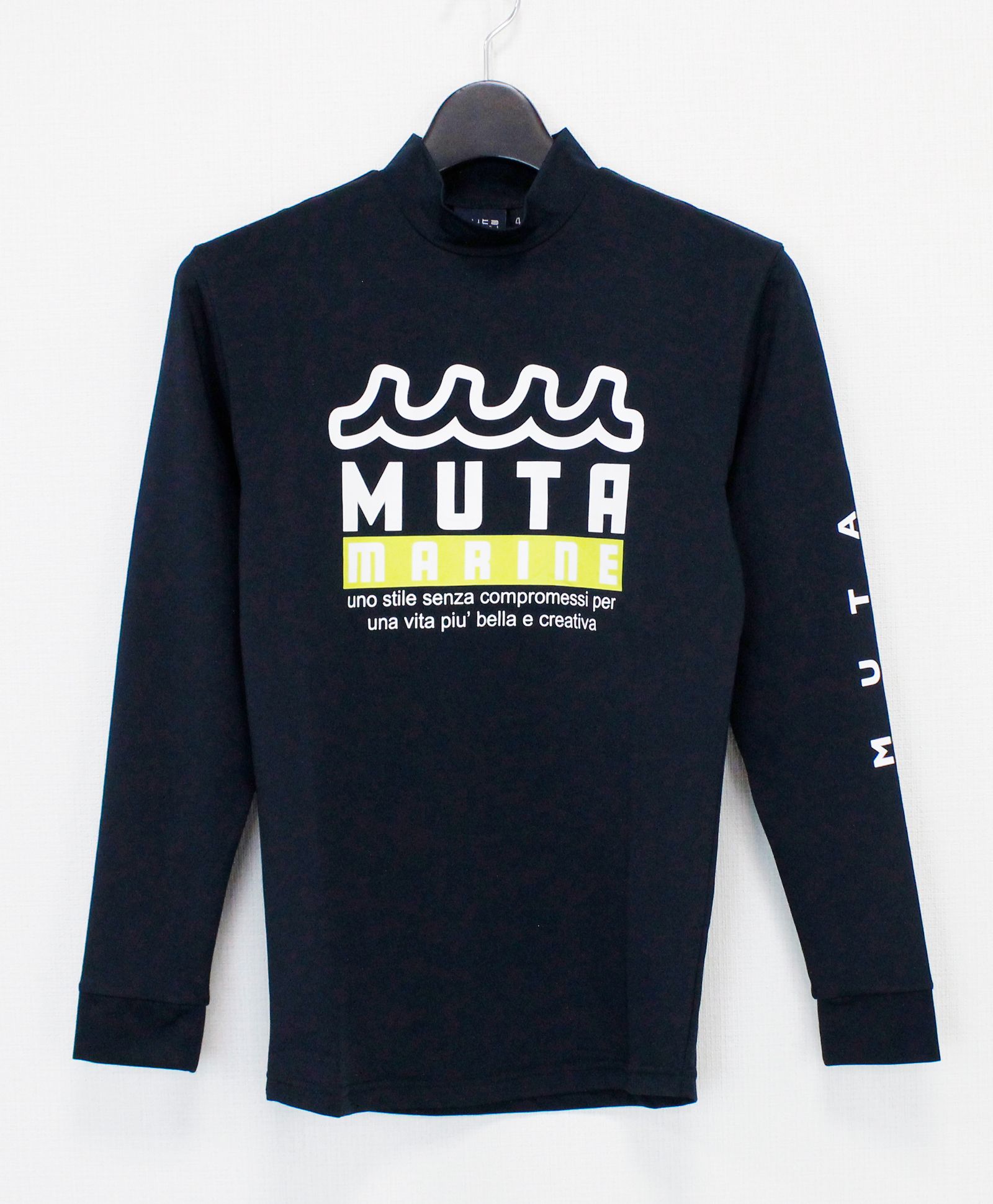 ラッシュロングスリーブTシャツ (BIGロゴ)  / ネイビー [MMTK-440011]