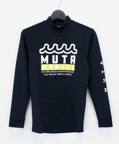 ラッシュロングスリーブTシャツ (BIGロゴ)  / ネイビー [MMTK-440011]