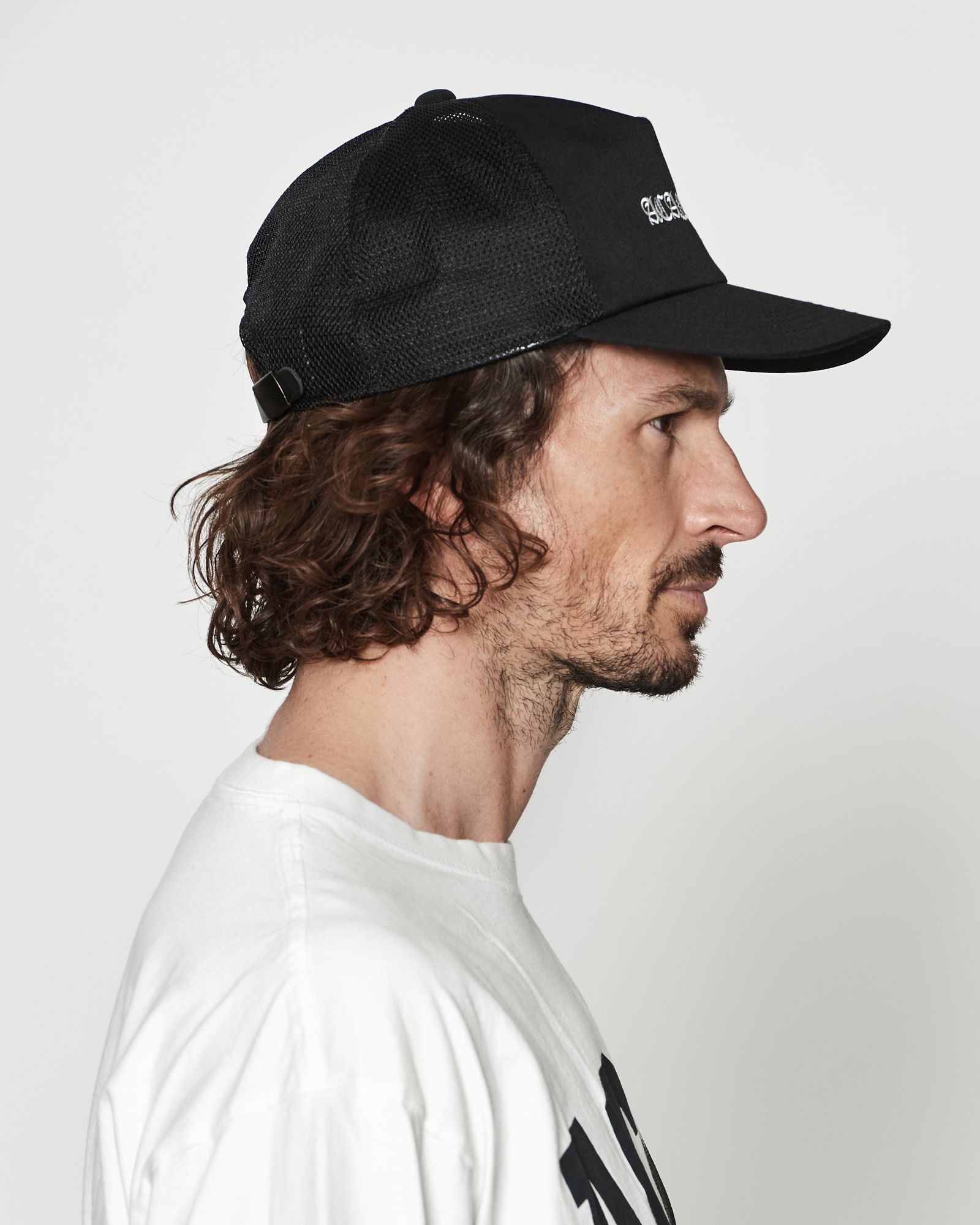 ☆先行予約☆ ロゴメッシュキャップ / Old English Logo Mesh Cap / BLACK【CP2602】