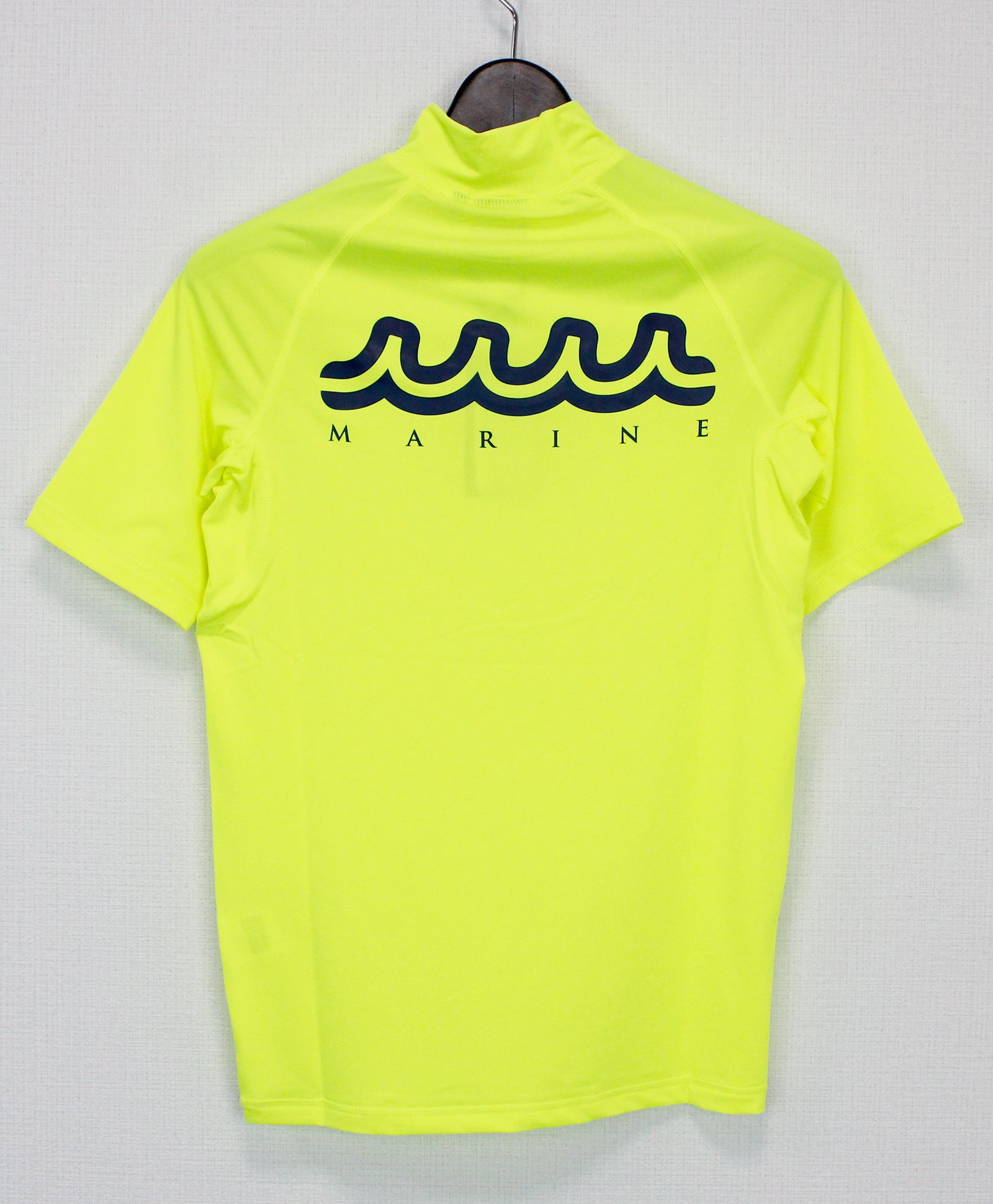 muta - ラッシュTシャツ (WAVEロゴ) / イエロー [MMTK-439006