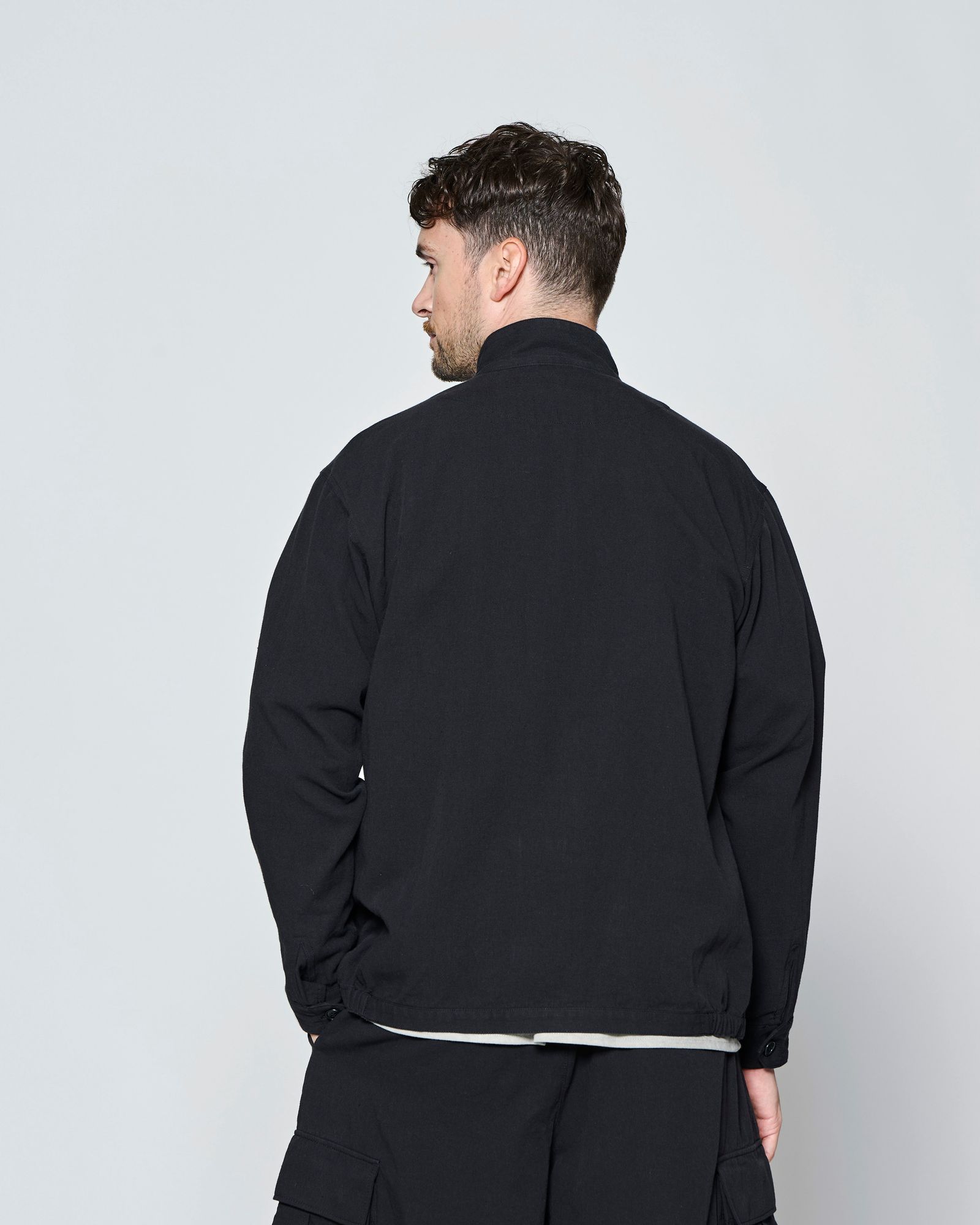 ☆先行予約☆ ハリントンジャケット  /  Harrington Jacket / BLACK 【JK2702】