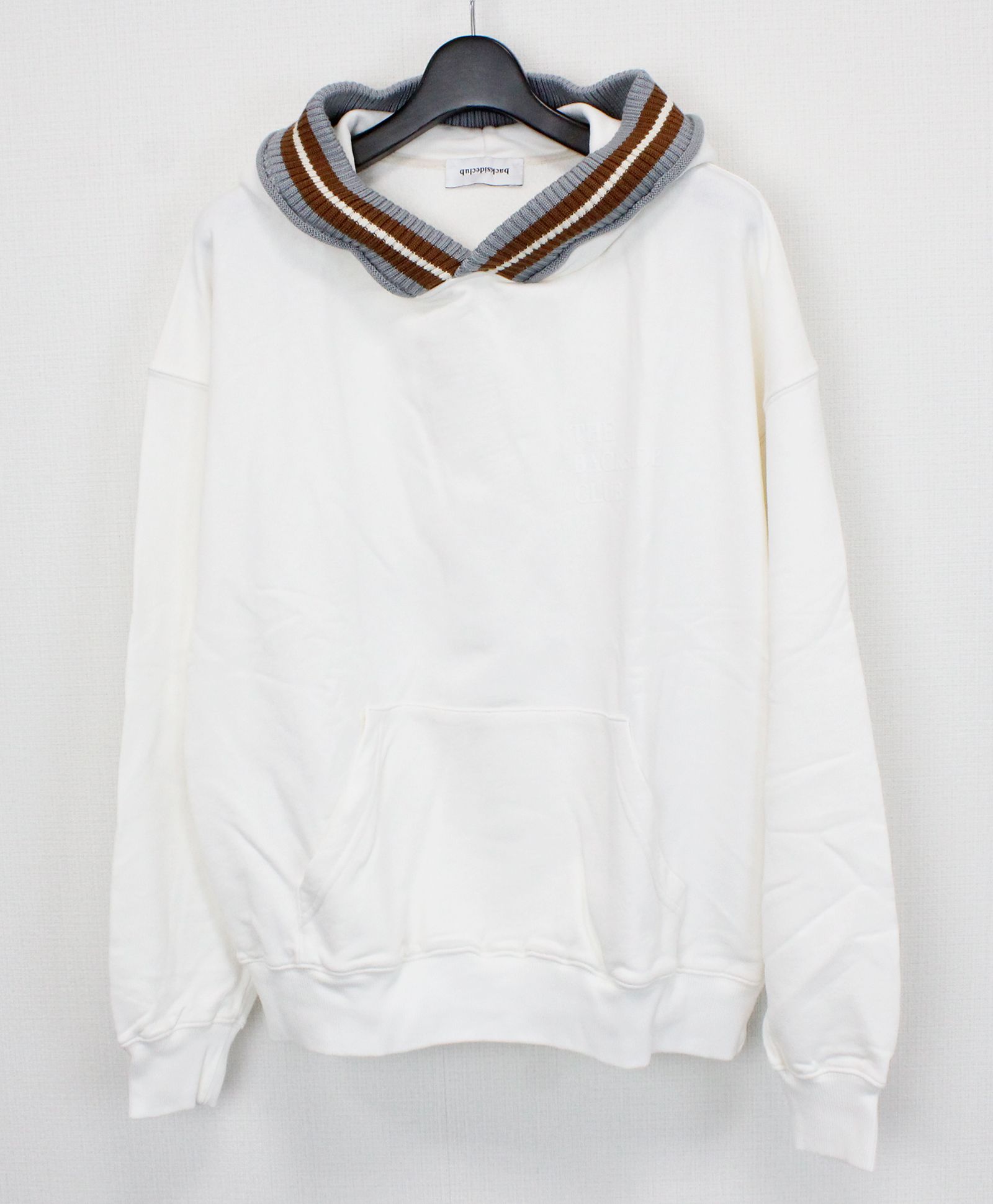 プルオーバーパーカー / ESSENTIAL HOODIE  / WHITE 【HMW 790】