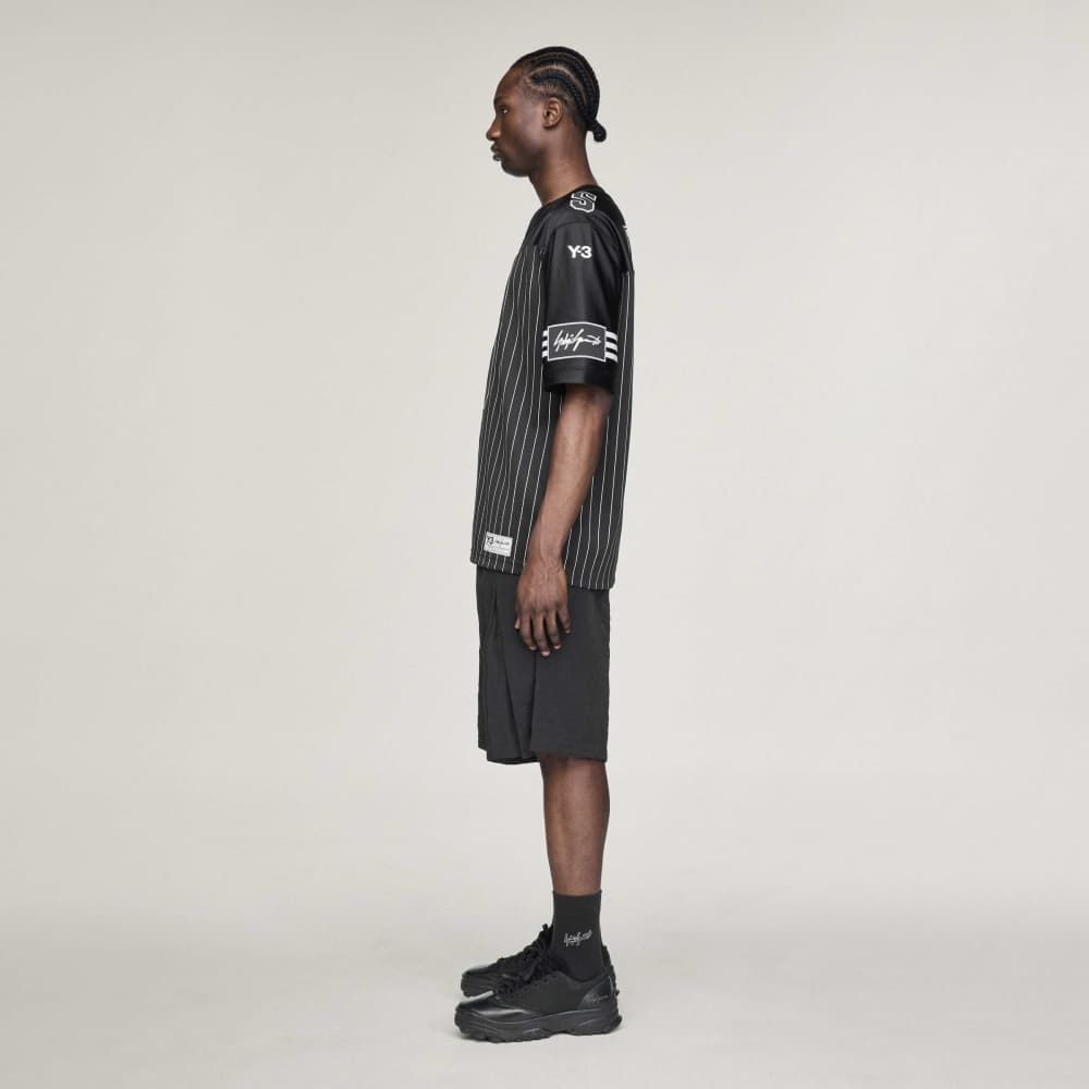 エリート 5 A フットボール ショート スリーブ ティー / Y-3 ELITE 5 A FOOTBALL SHORT SLEEVE TEE / BLACK [KS7642-APPS26]