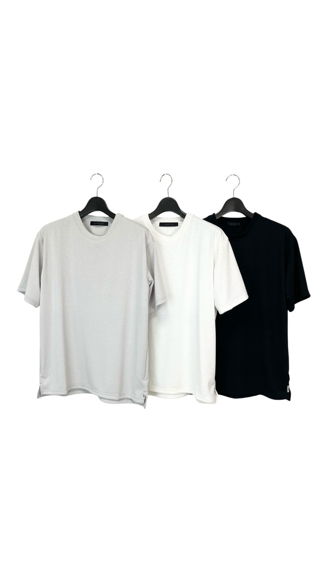 マルーデコットン20s天竺Tee 半袖レギュラーTシャツ  / グレージュ [76001]