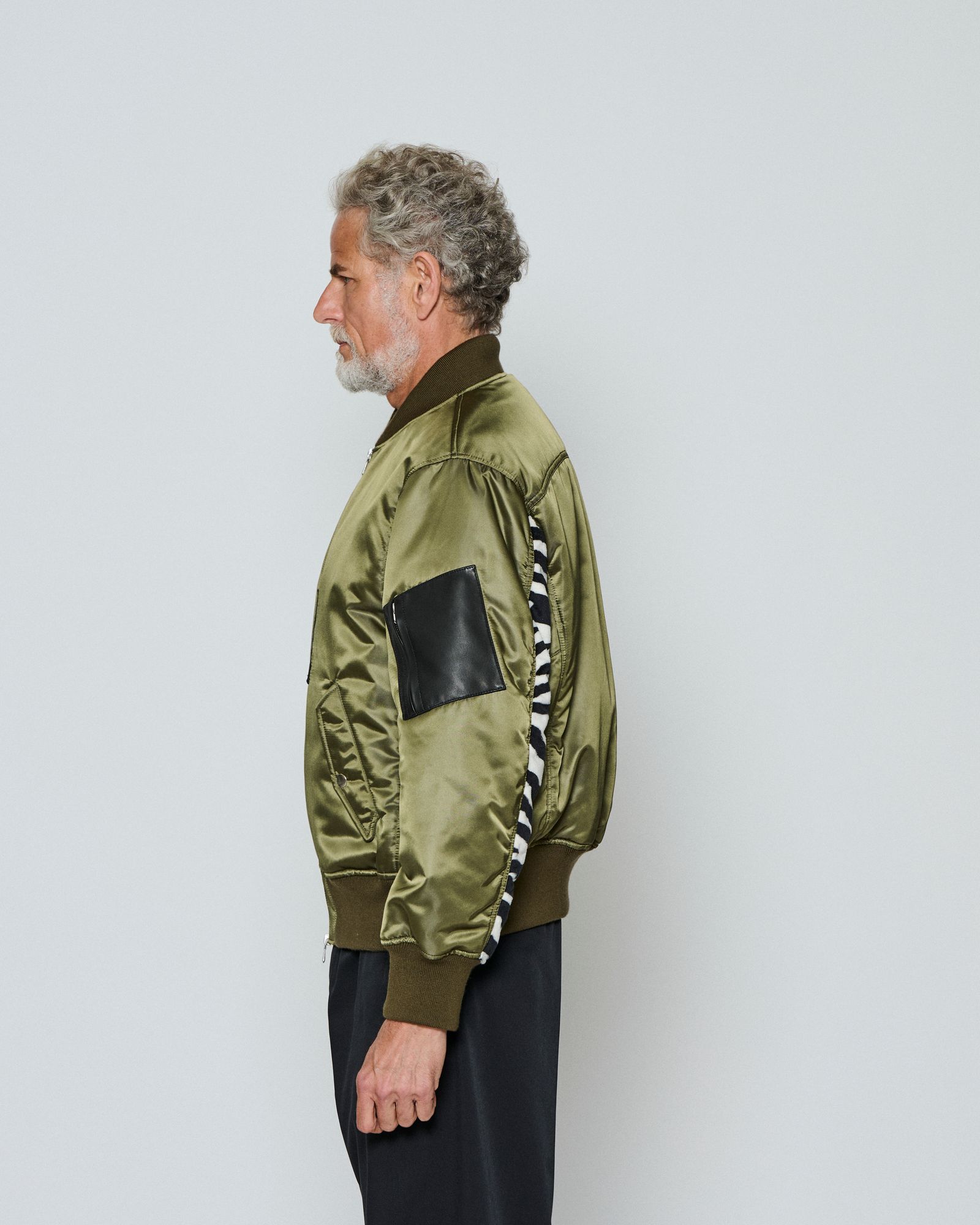 ☆先行予約☆ リモンタオーバーサイズMA-1 / LIMONTA Oversize MA-1 / OLIVE 【JK2604】