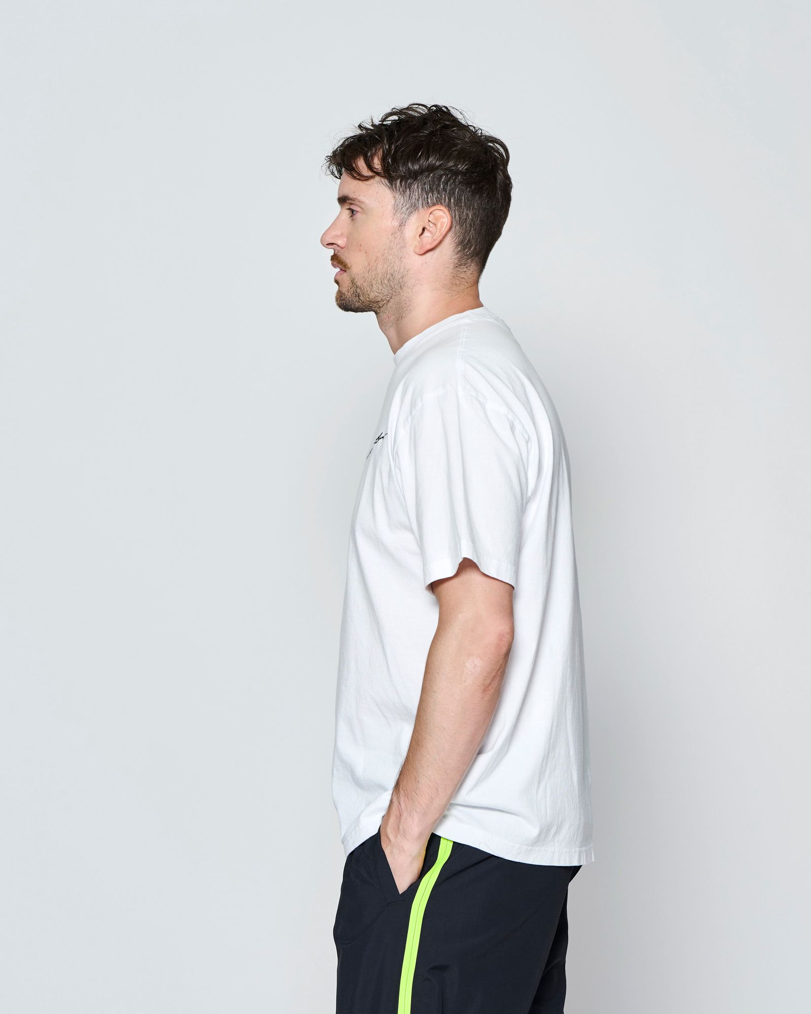 ☆先行予約☆ ヴィンテージ エンブロイダリーTシャツ  /  Vintage Wash Embroidered Tee / WHITE 【CT2705】