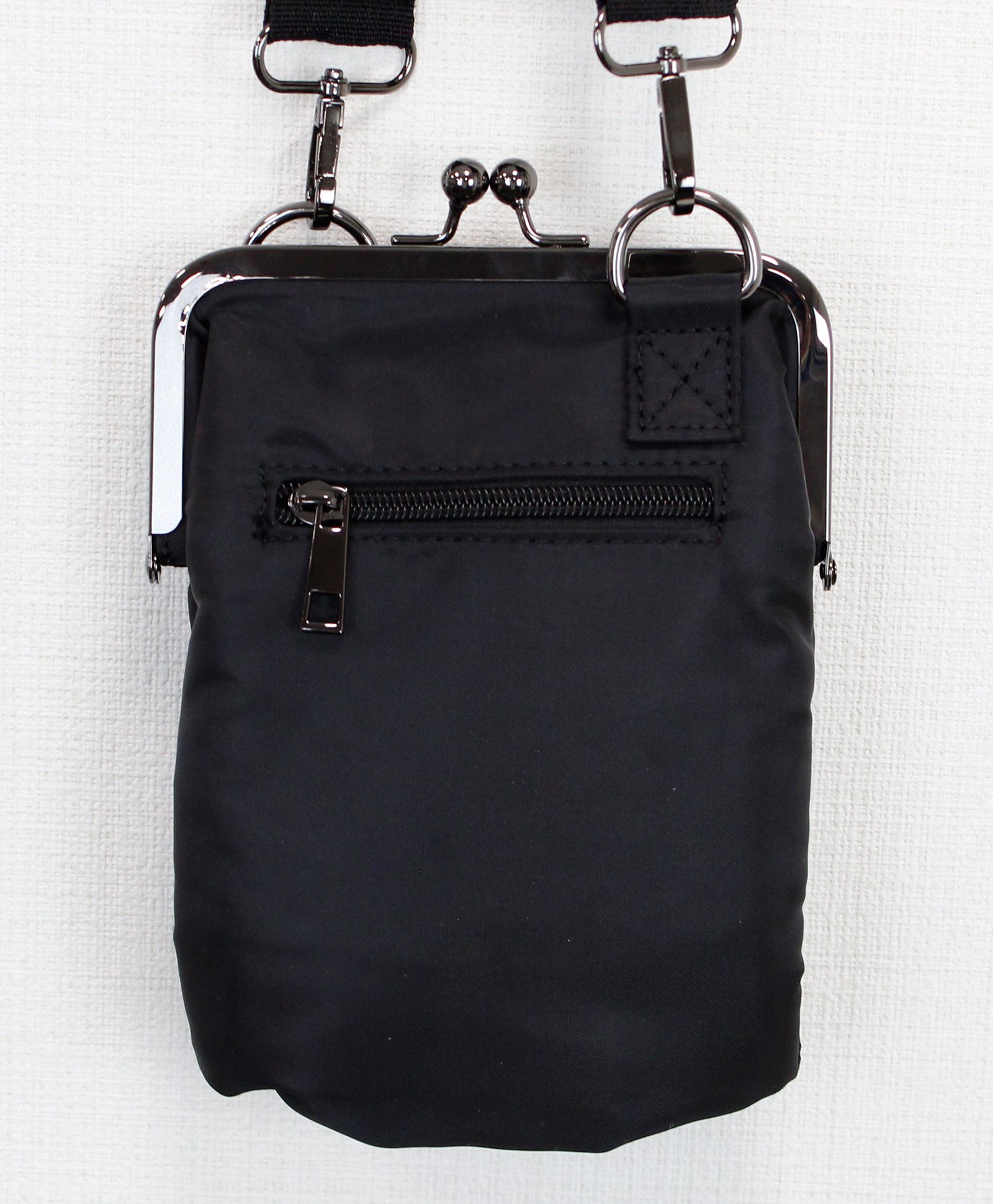 Ground Y - SHOULDER BAG WITH CLASP CLOSURE / ショルダーバッグ