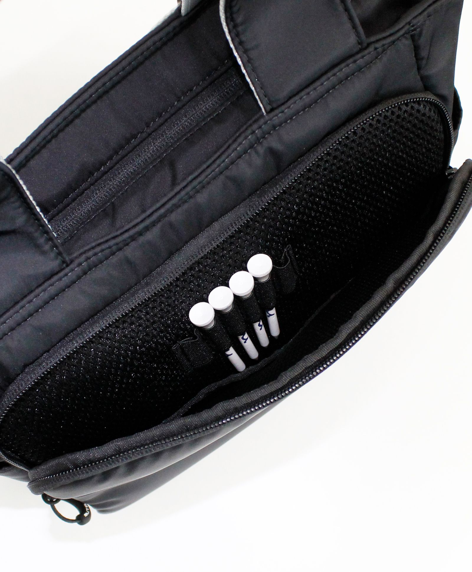 ウェビング カートバッグ (ティー付き) / ブラック [MGAV-221071]