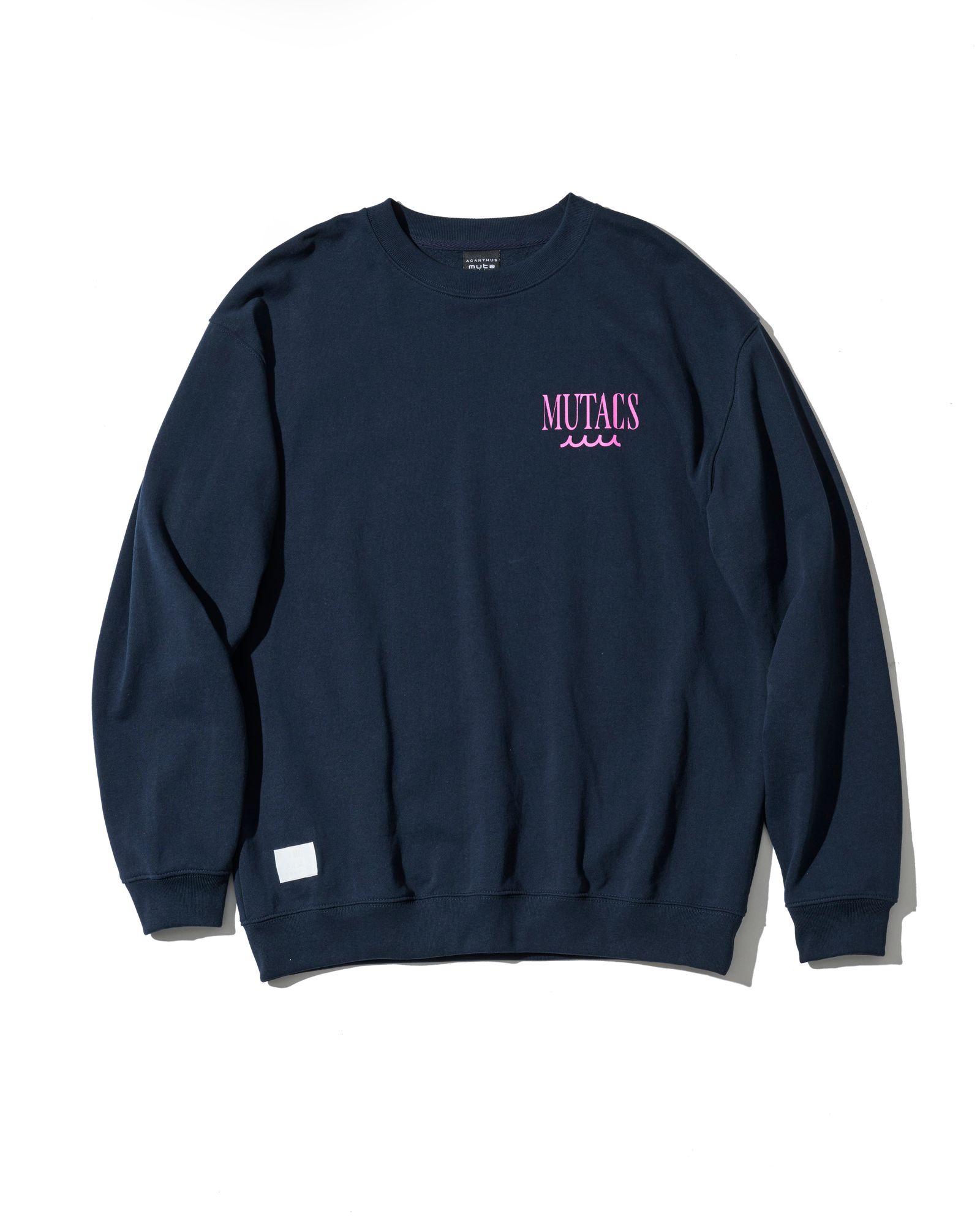 ☆先行予約☆muta MARINE × ACANTHUS  / サーフマンクルーネックスウェット / トレーナー /  Surf Man Crewneck / NAVY【MA2713】