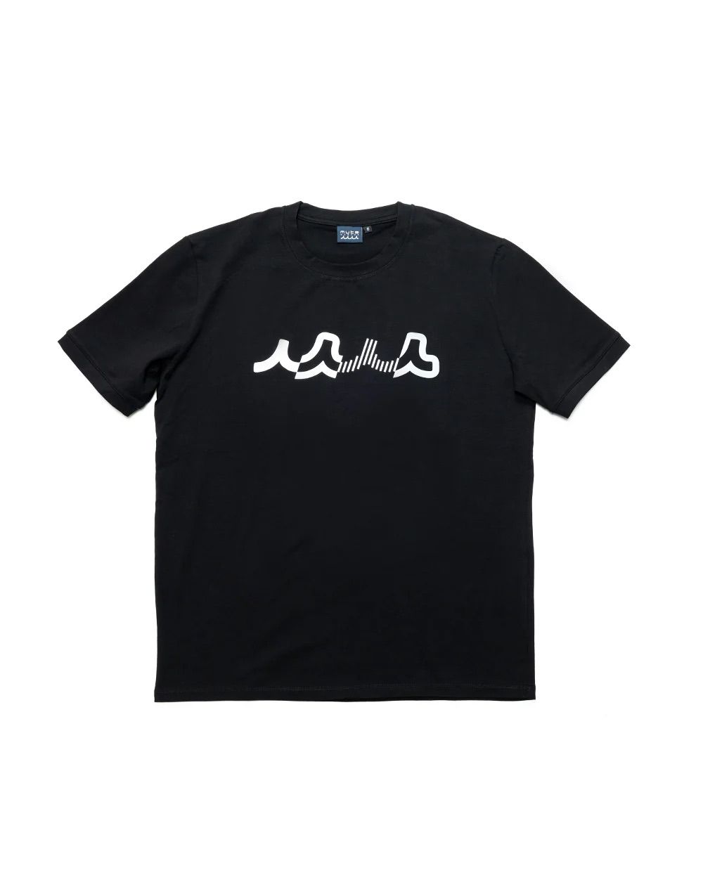muta - METER WAVE Tシャツ / ブラック [MMKW-434607] ⭐︎4月20