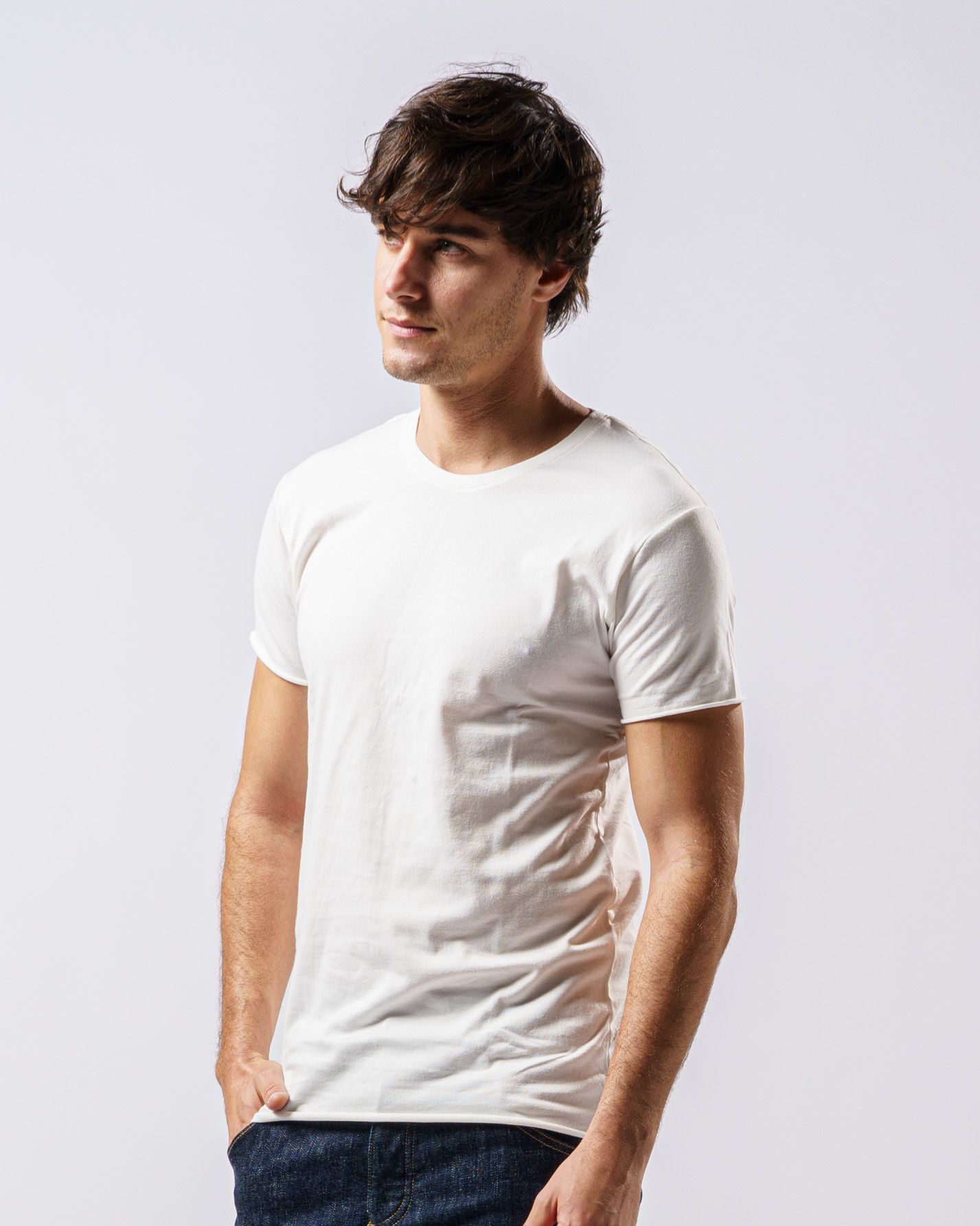 ☆先行予約☆ 3パックTシャツ /  3 in pack-T S/S / WHITE[9921 pk05i]