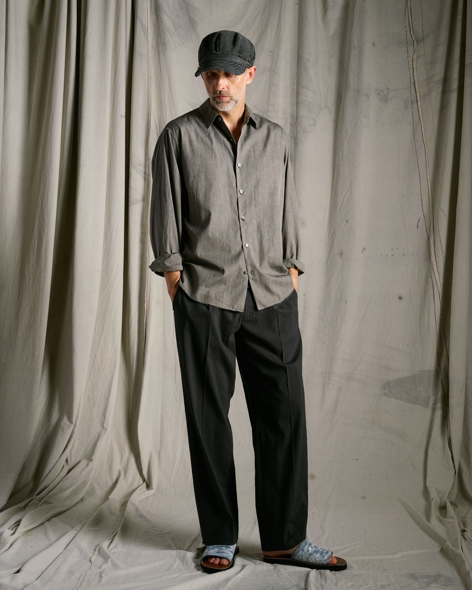 ☆先行予約☆ wjk  / ジャージーエンジニアキャップ / jersey engineer cap / deep charcoal【8987 mj51k】