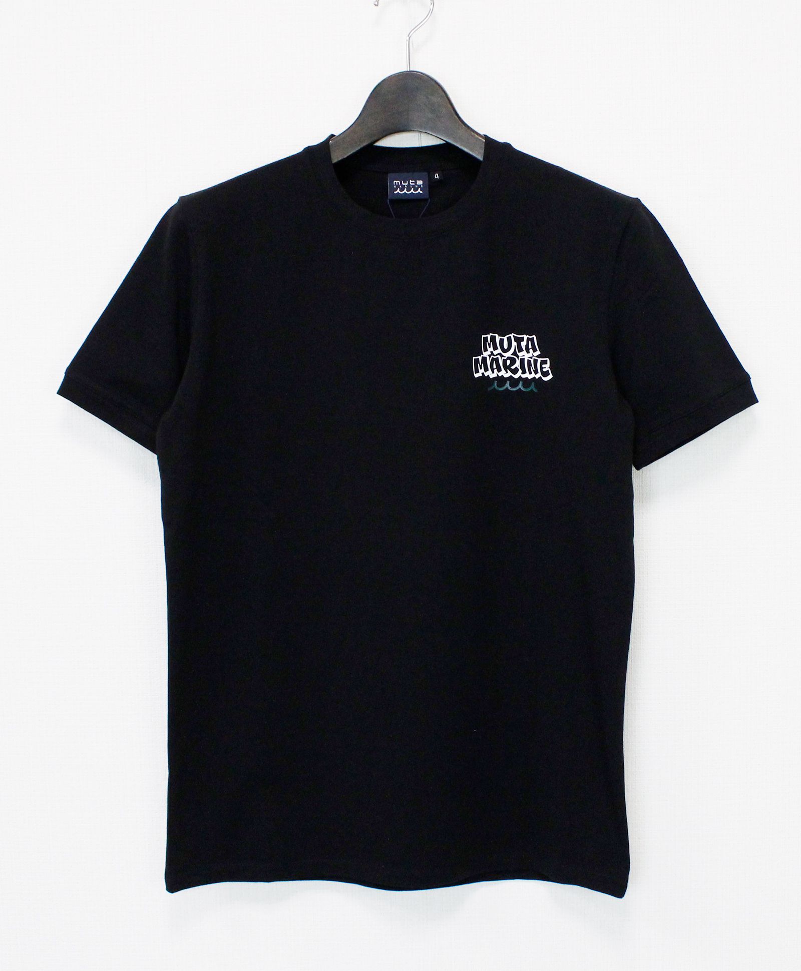 マルチロゴ ストレッチTシャツ / ブラック [MMKW-434769]