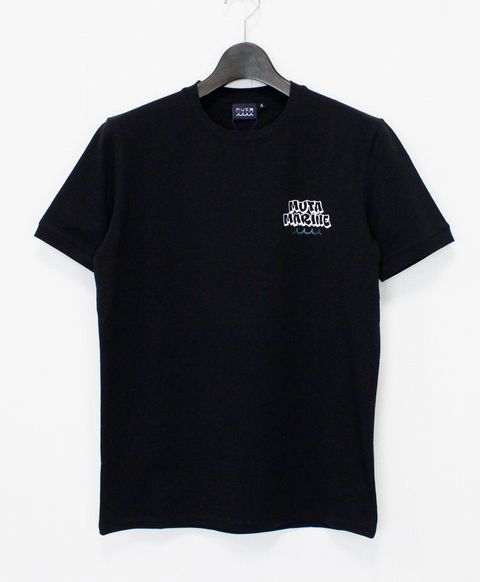 マルチロゴ ストレッチTシャツ / ブラック [MMKW-434769]