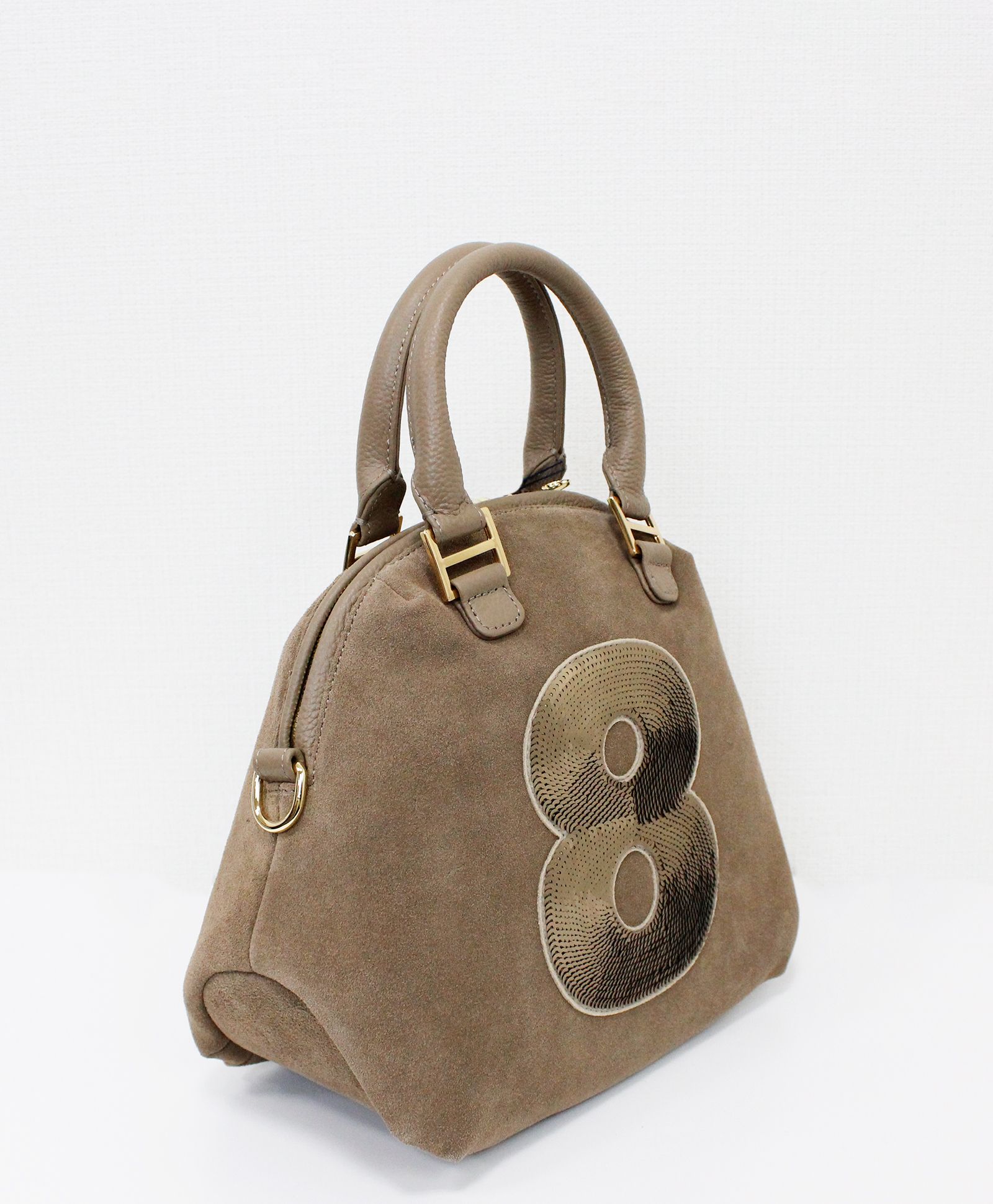 スエード 8バッグ (MINIサイズ)  / ベージュ [MUSG-241113]