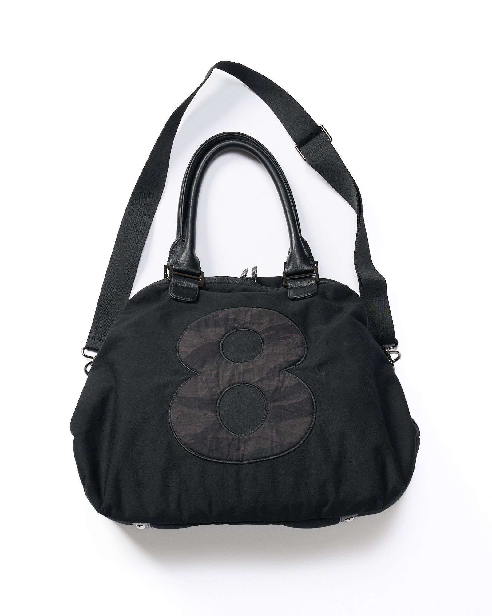 ☆先行予約☆muta × wjk  / ヴィンテージリュクス 8 バッグ / vintage luxe 8 bag / BLACK 【812 mw09j】