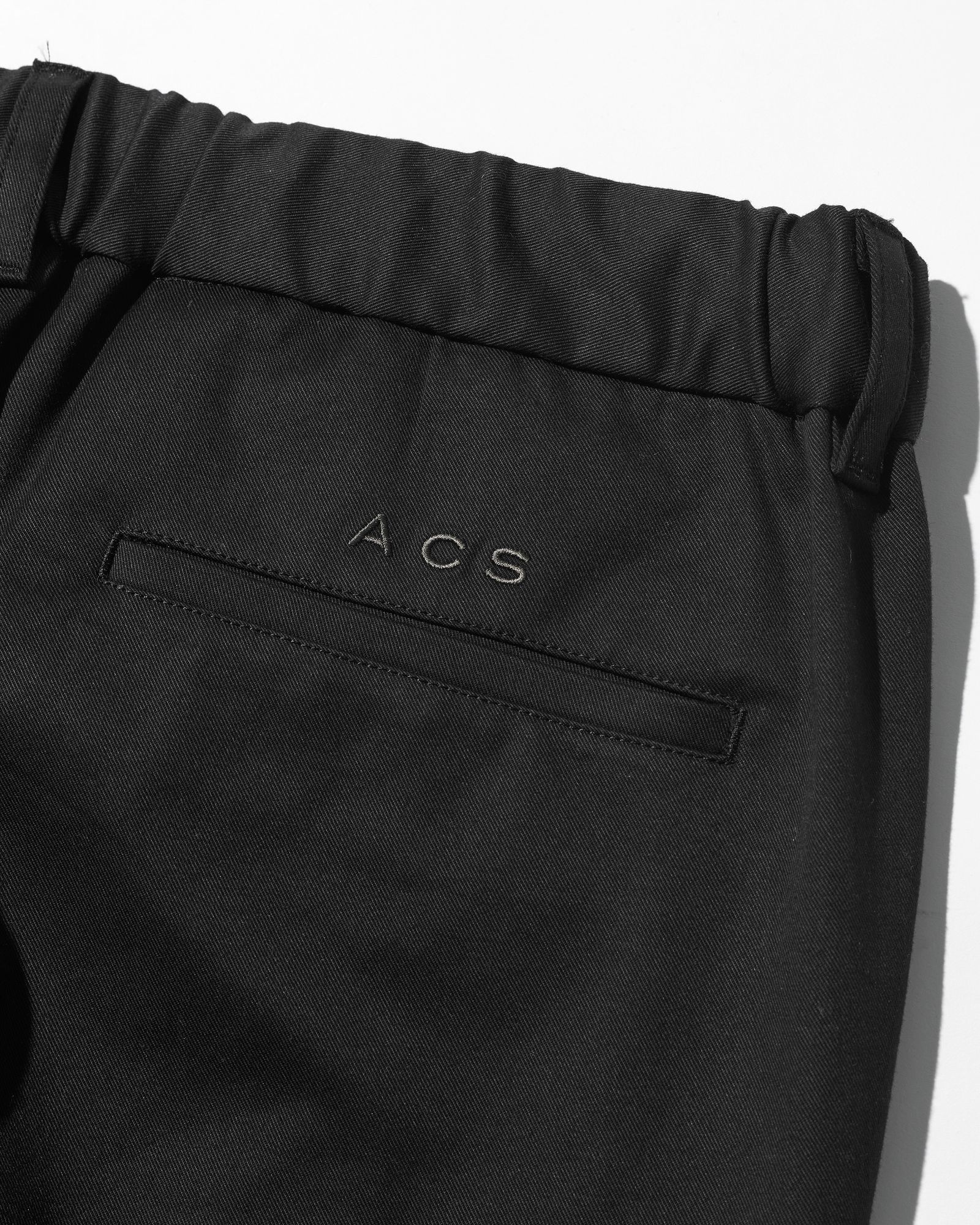 ACANTHUS / Easy Tight Pants / イージータイトパンツ / BLACK 【PT2504】