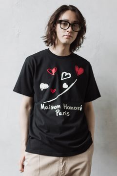 Tシャツ / Heart Pothos / Black