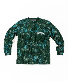 ペイントカモフラージュ L/S Tシャツ / Paint Camo L/S Tee / GREEN