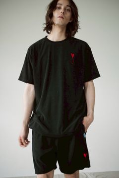 パイルTシャツ / Pile T / BLACK