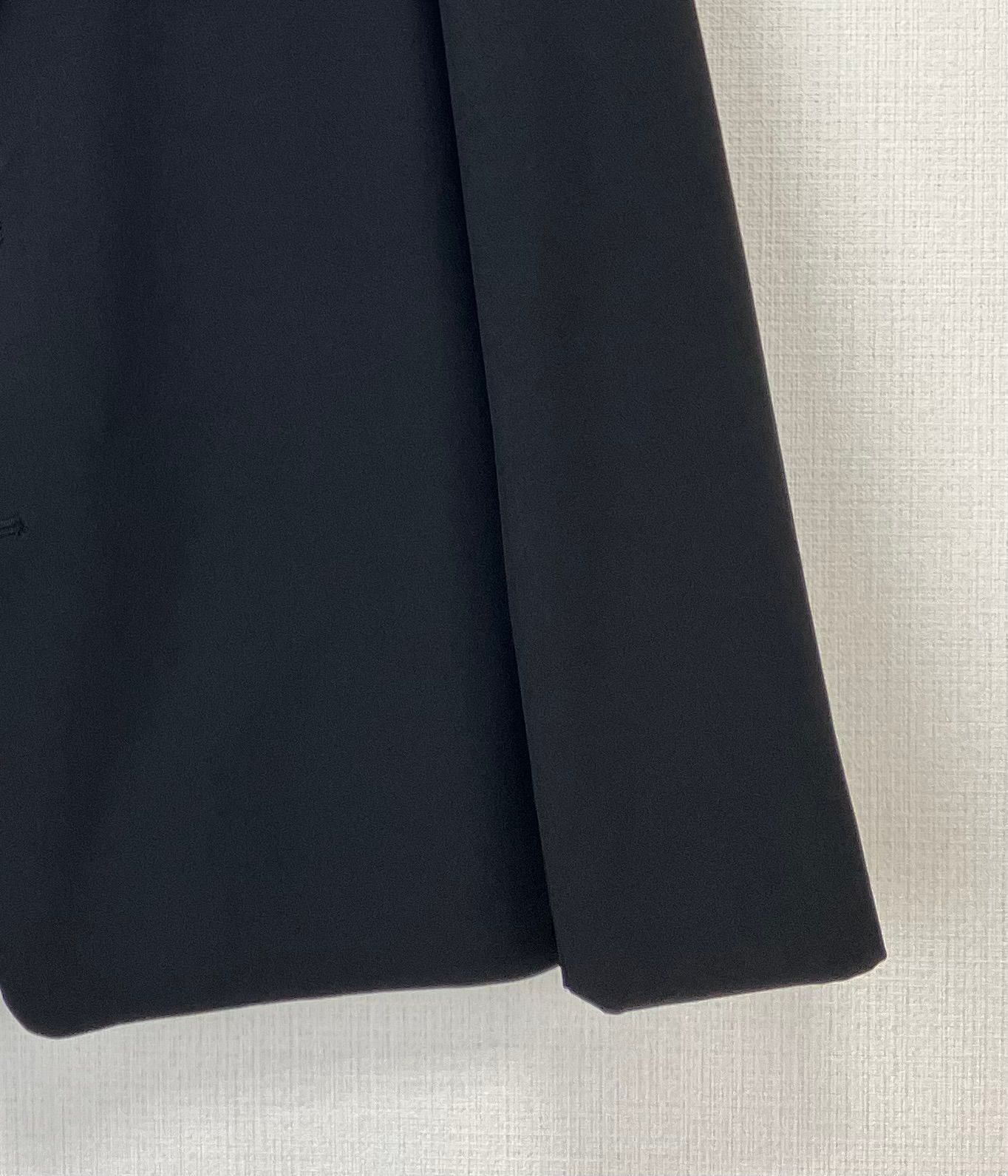 N/Peダブルクロスストレッチ イージージャケット / ブラック [26003]