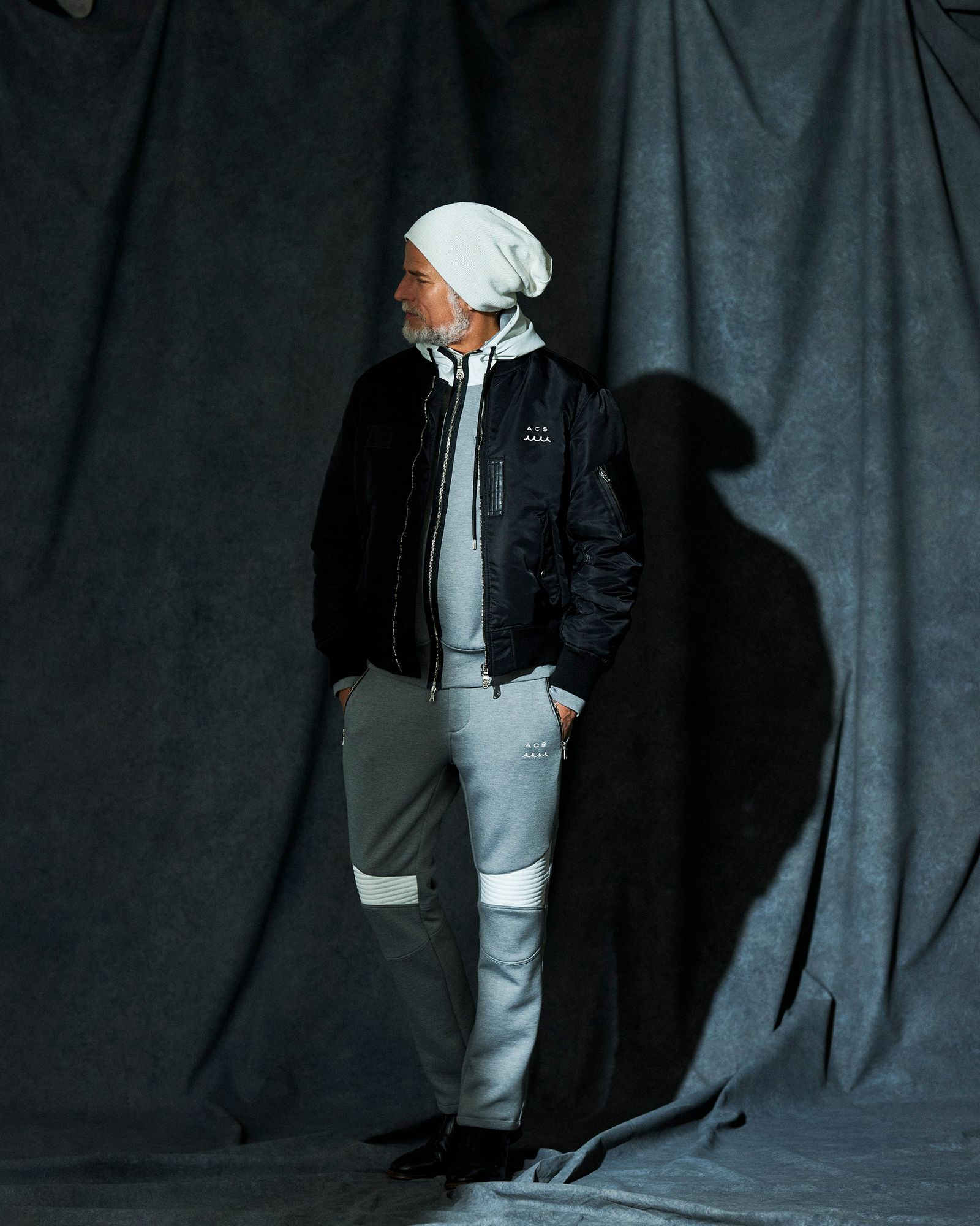 ☆先行予約☆ muta MARINE × ACANTHUS / オーバーサイズMA-1 / Oversize MA-1 / BLACK 【MA2649】