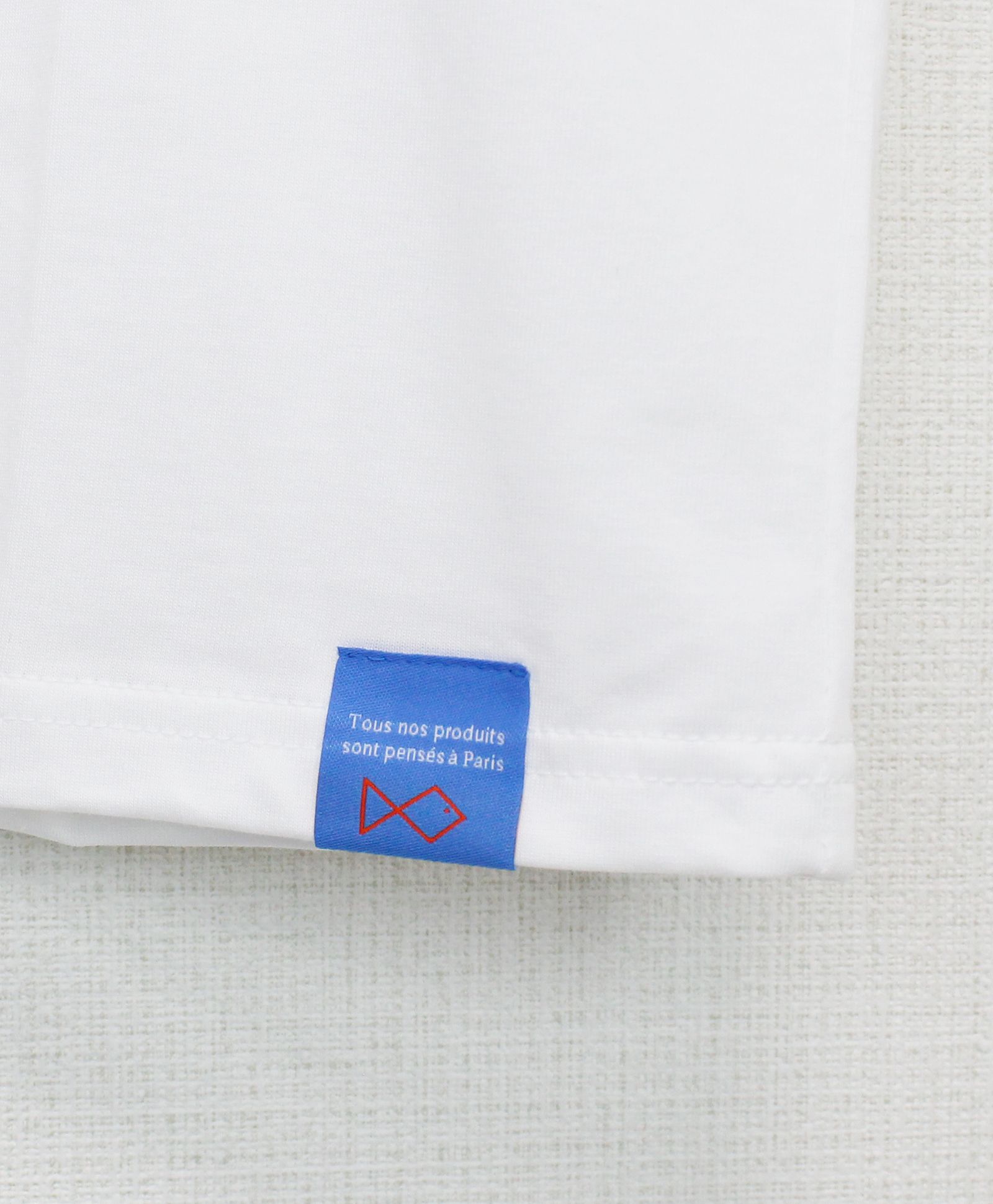 Tシャツ / Tiphanie Big Logo / WHITE x RED
