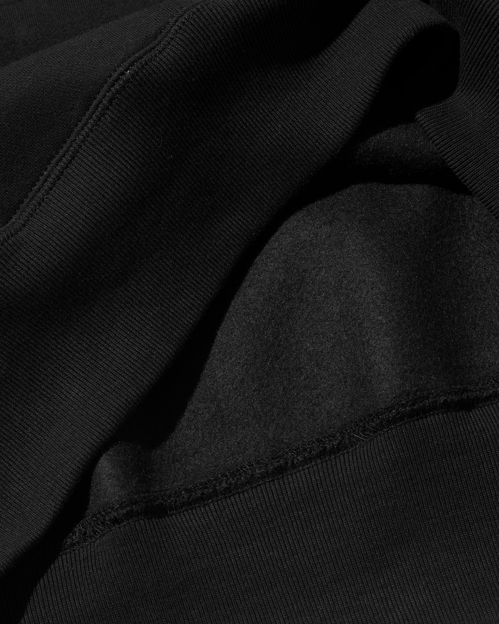 ACANTHUS × muta MARINE / muta Big Embroidered Patch Hooded Sweatshirts / パーカー / BLACK 【MA2536】