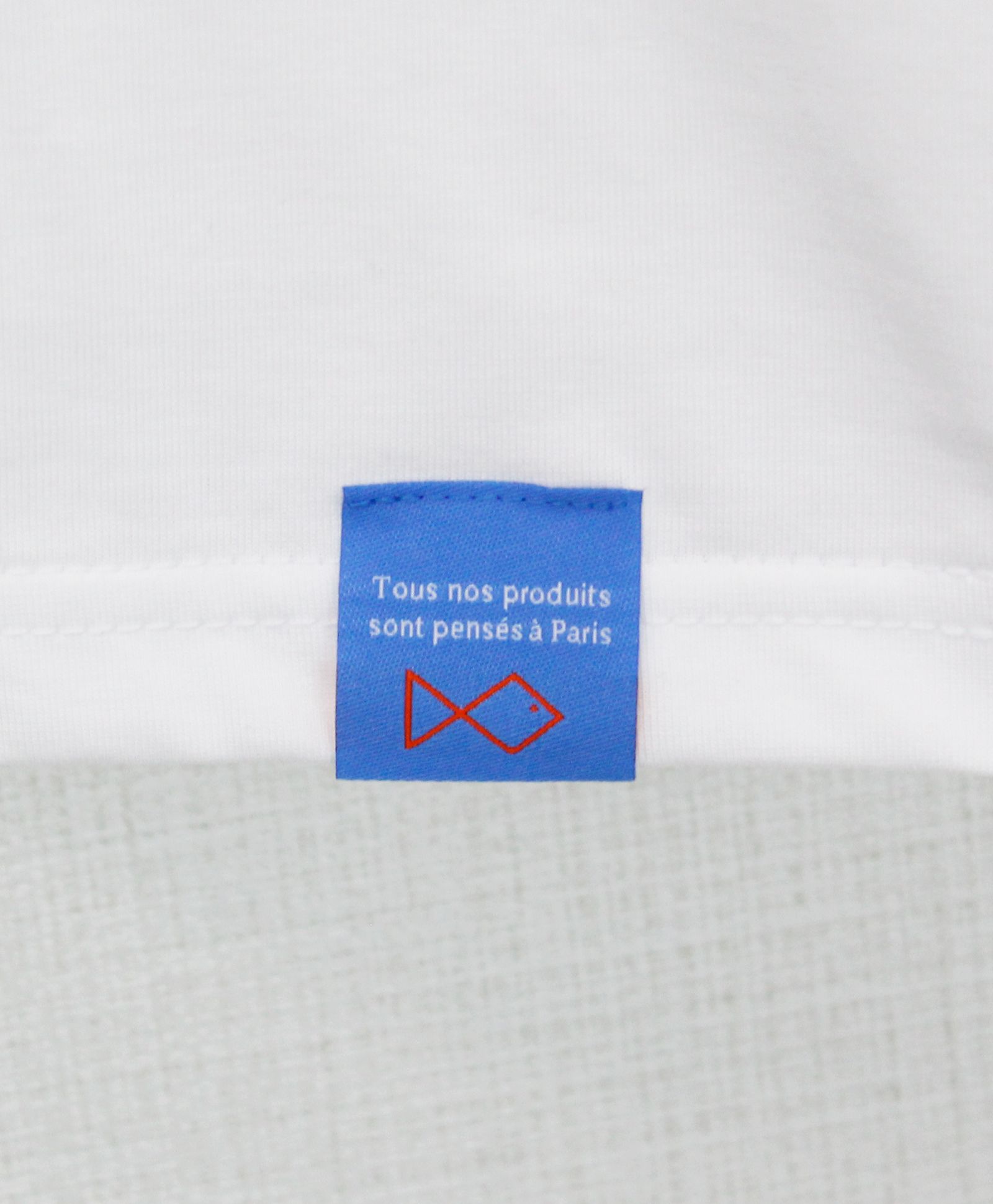 Tシャツ / Tiphanie2 / WHITE x RED RAINBOW
