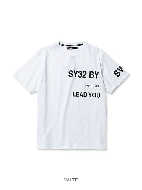 SY32 by SWEET YEARS - プリントTシャツ AROUND LOGO TEE [12231J 