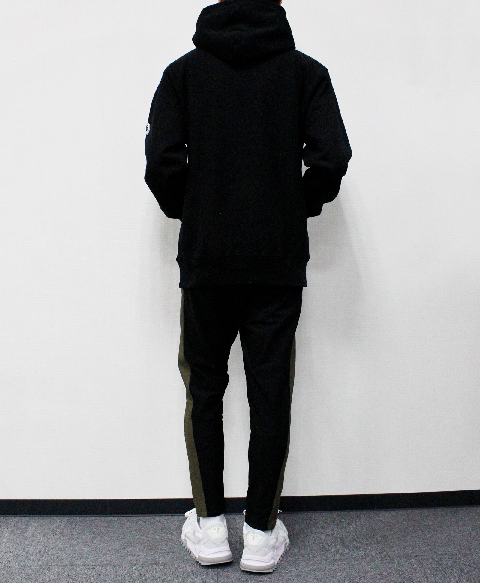 ⭐︎femt LIMITED⭐︎ muta MARINE × ACANTHUS  / muta sweet Logo HEAT PERFORMA Sideline Pants / ヒートパフォーマサイドラインパンツ / BLACK【MA2548SP】