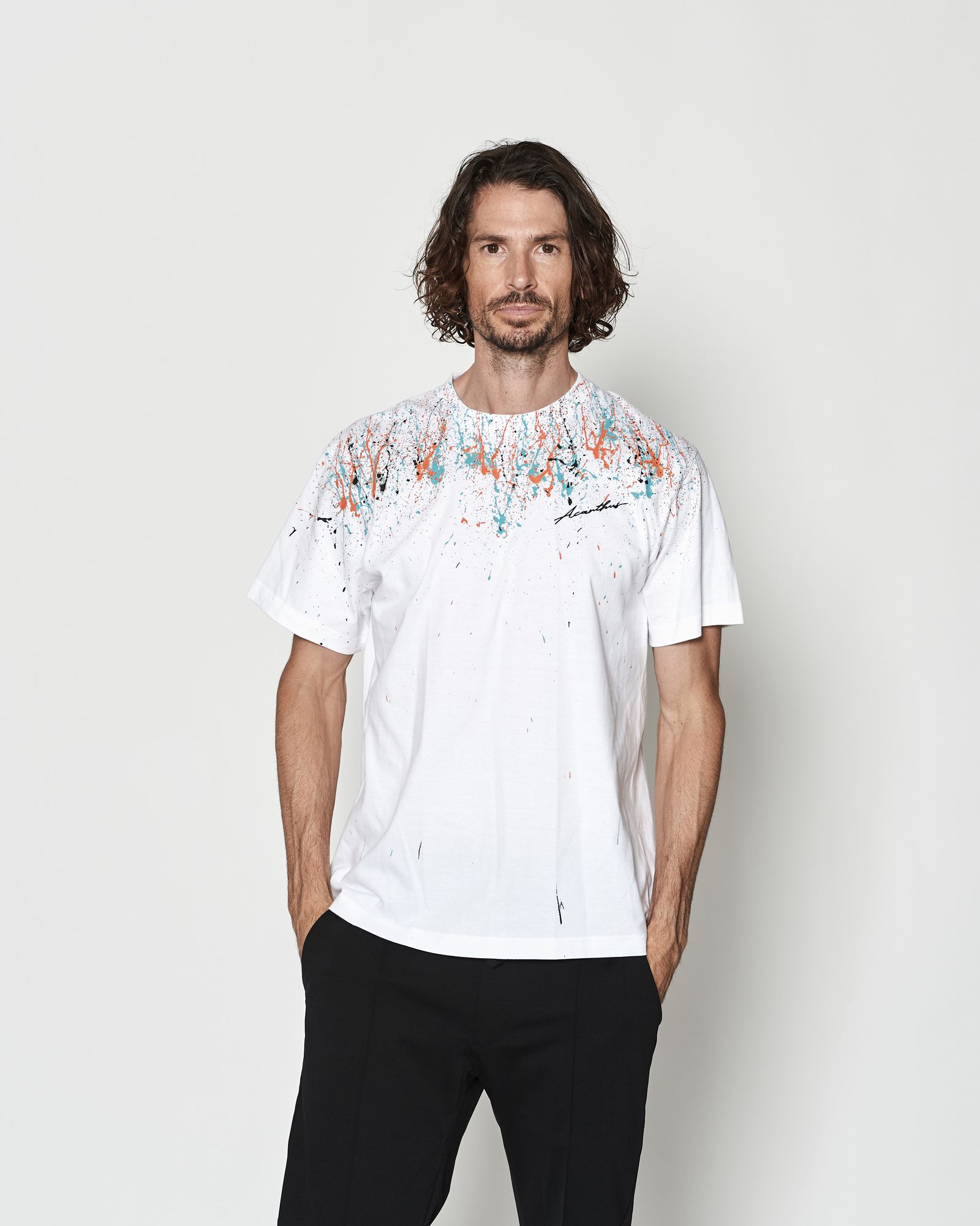 ☆先行予約☆ スプラッシュTシャツ  /  Splash Tee / WHITE【CT2602】