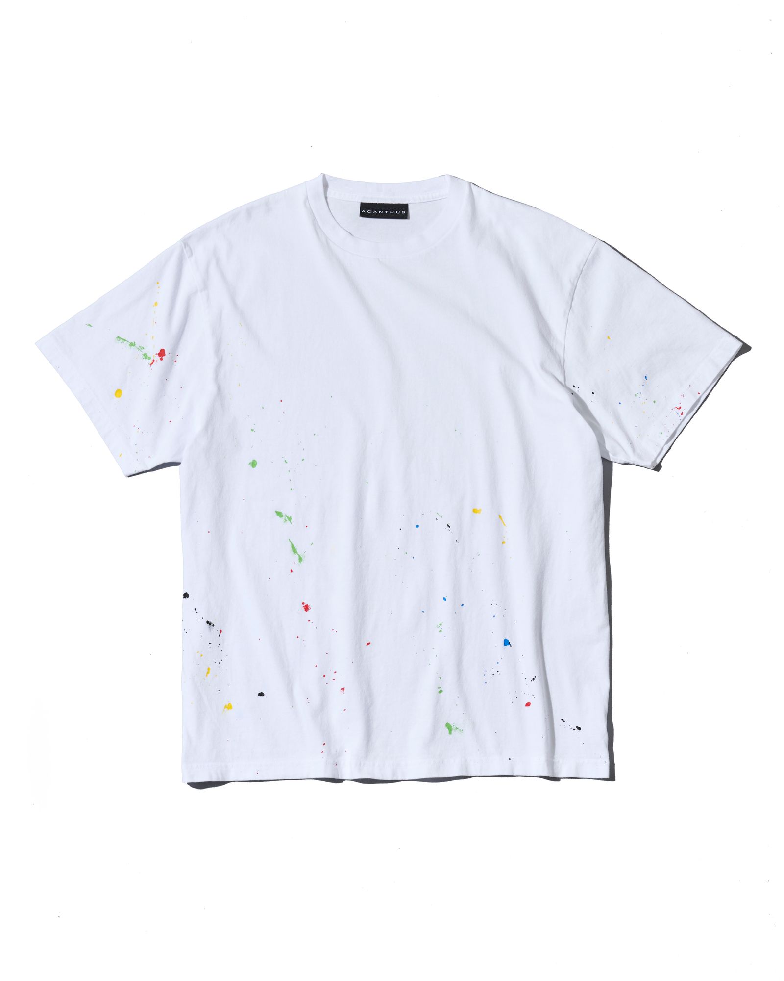 ☆先行予約☆ ヴィンテージ スプラッシュ Tシャツ  /  Vintage Wash Splash Tee / WHITE【CT2702】
