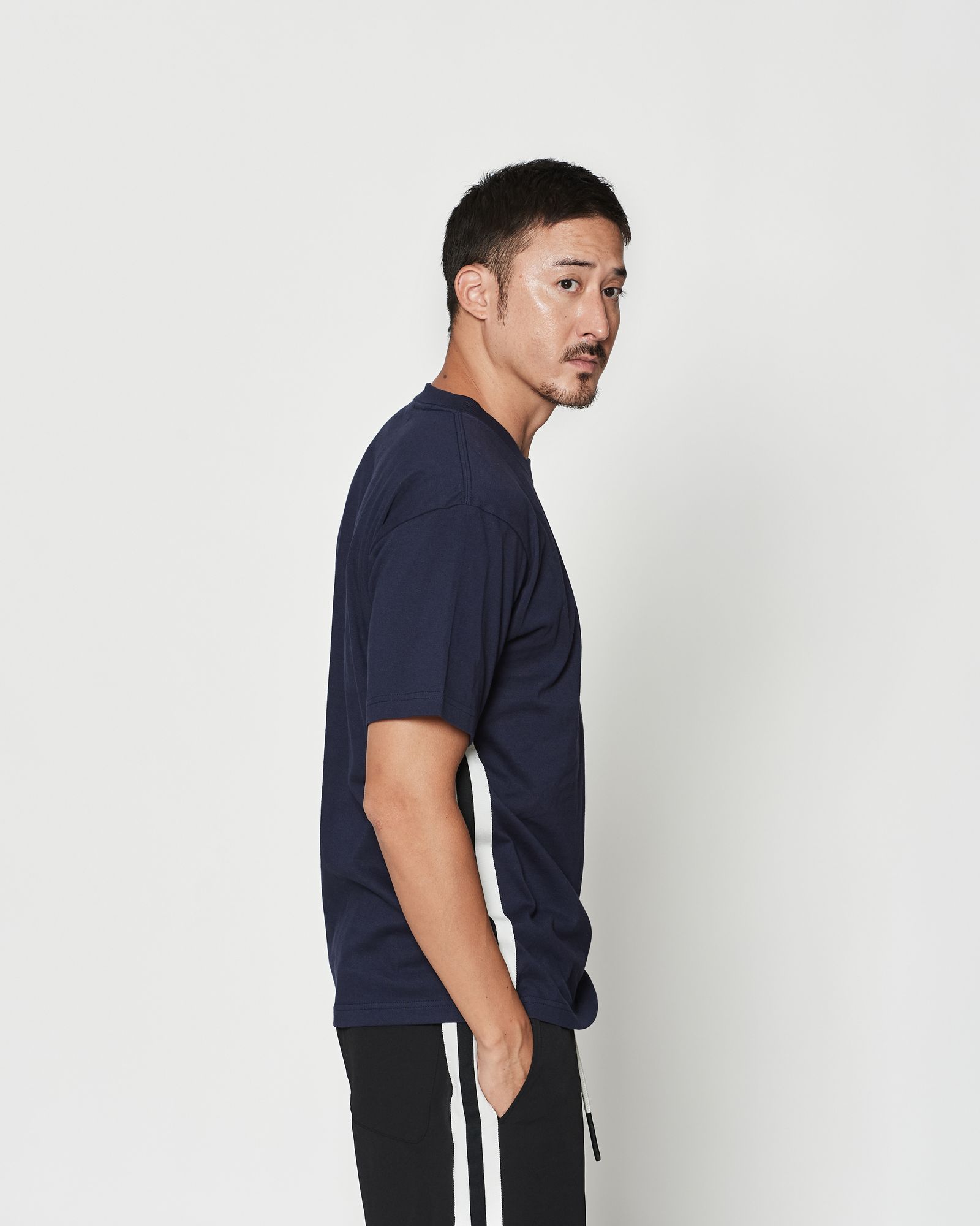 ☆先行予約☆muta MARINE × ACANTHUS  / スウィートTシャツ / sweet tee / NAVY 【MA2628】