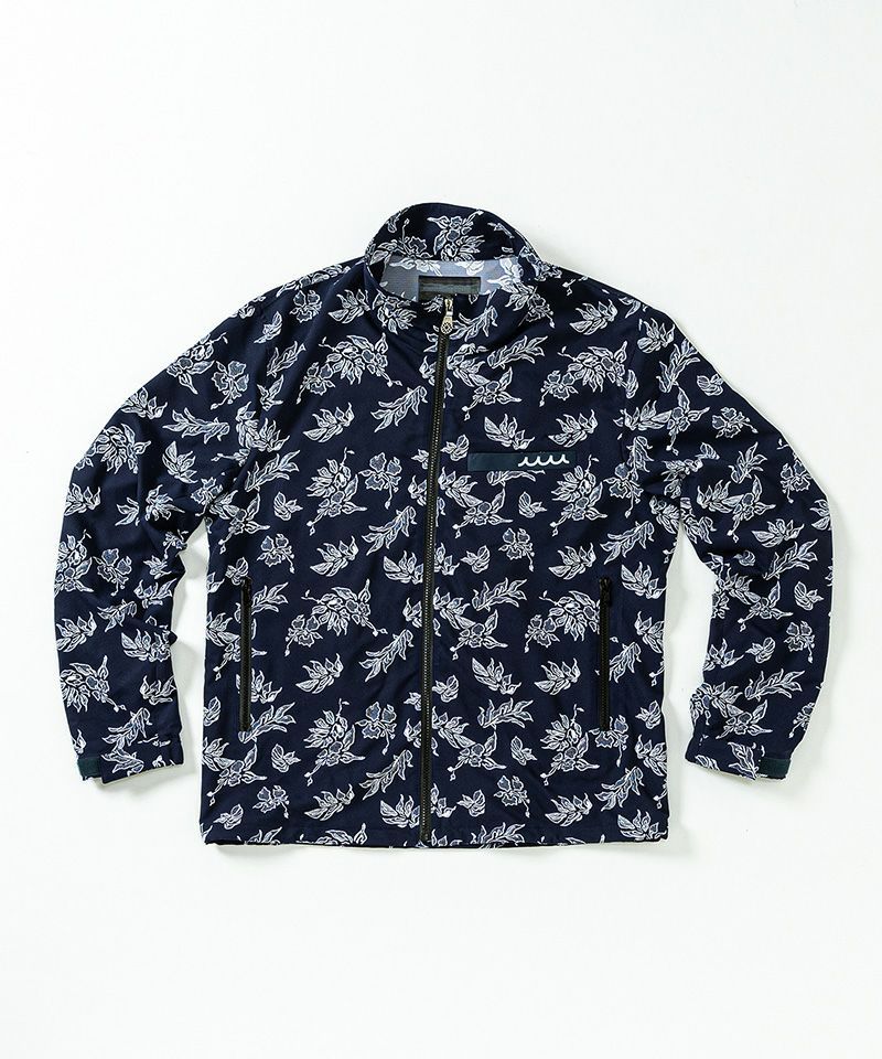 ☆先行予約販売3月下旬～4月上旬頃入荷予定☆ ACANTHUS x muta MARINE / Light Dry Stretch Jacket /  ジャケット / BLACK BOTANICAL - S