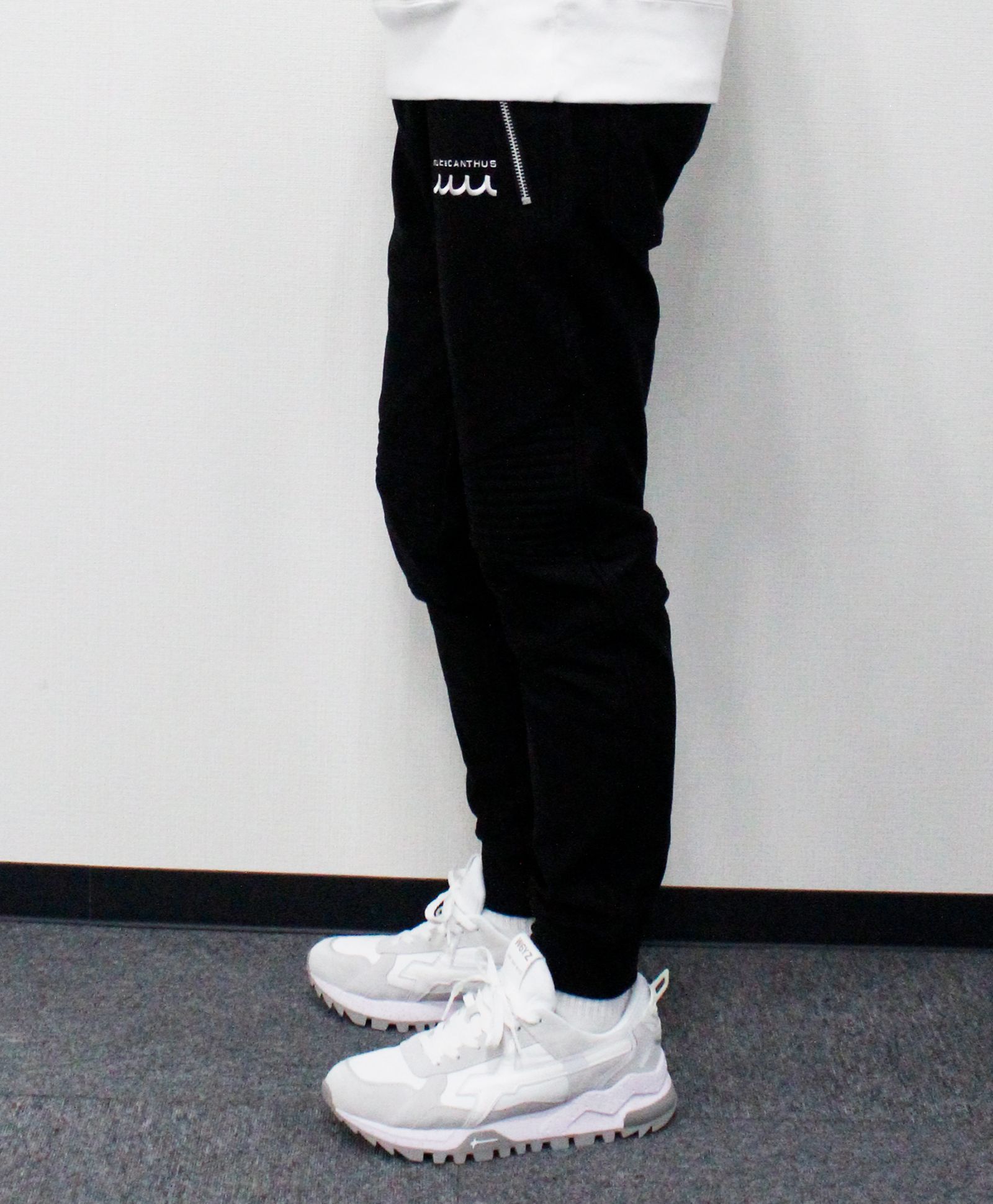 ⭐︎femt LIMITED⭐︎ muta MARINE ×  ACANTHUS / muta HEAT PERFORMA Biker Pants / ヒートパフォーマバイカーパンツ / BLACK 【MA2533SP】