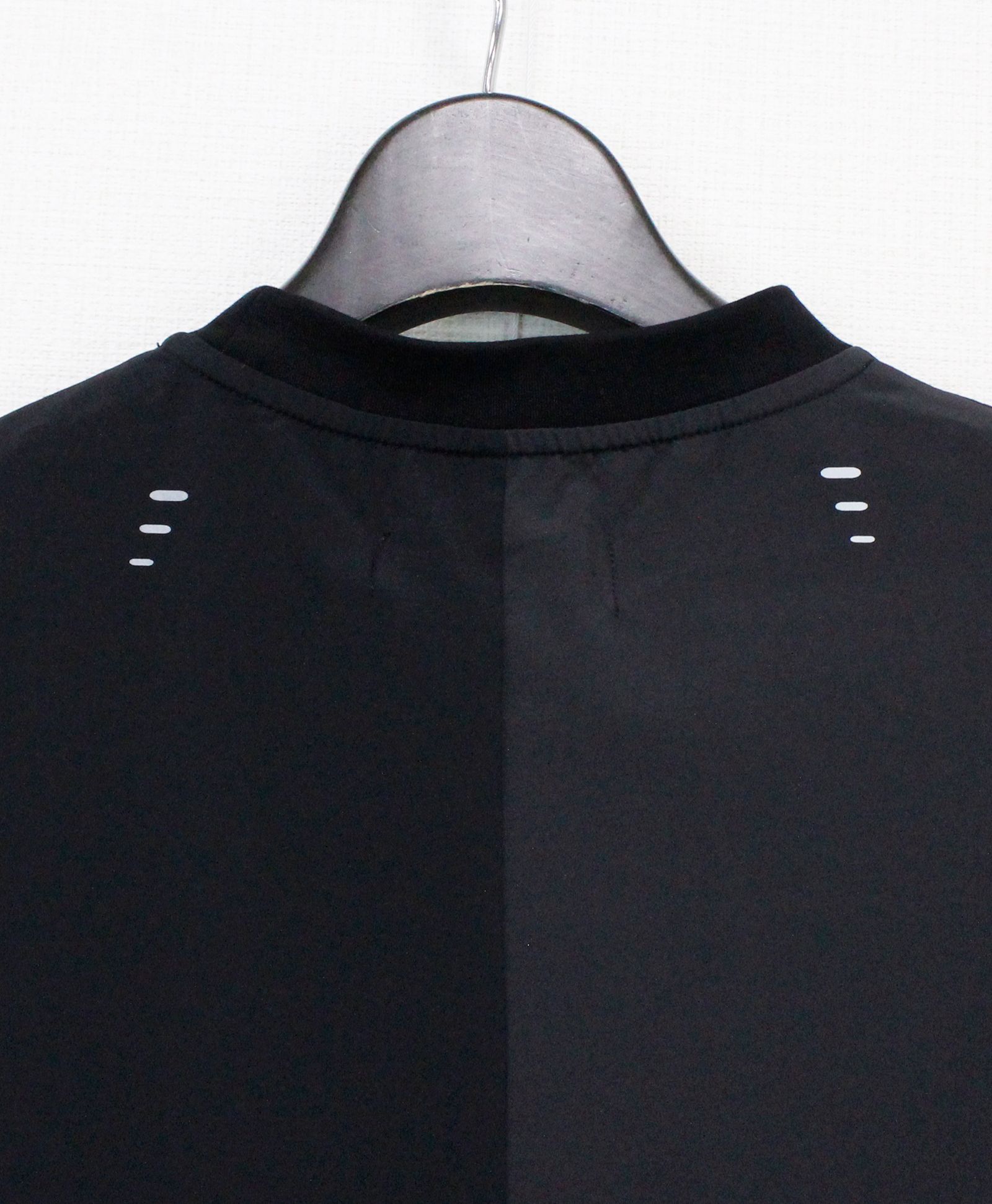 バイカラーランニング半袖Tシャツ / ブラック【UST-26032】