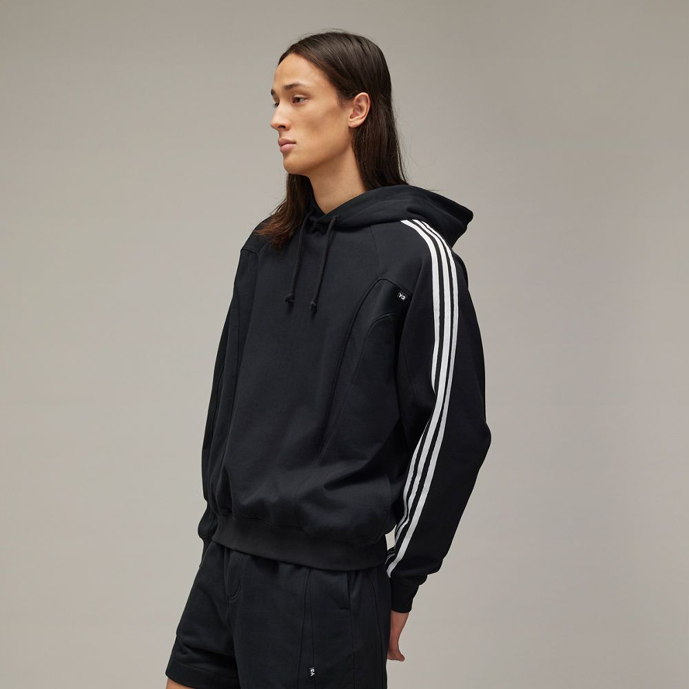 【関税込み】Y-3 ブルー カットライン フーディ Y-3 - パーカー / カットライン フーディー / U CUTLINE HOODI