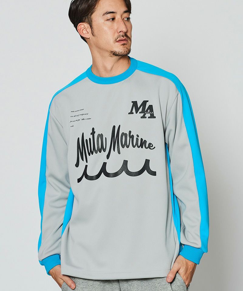 ACANTHUS x muta MARINE / muta Soccor Jersey Top / ジャージカットソー / GREY / MA2434