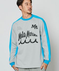 ACANTHUS x muta MARINE / muta Soccor Jersey Top / ジャージカットソー / GREY / MA2434