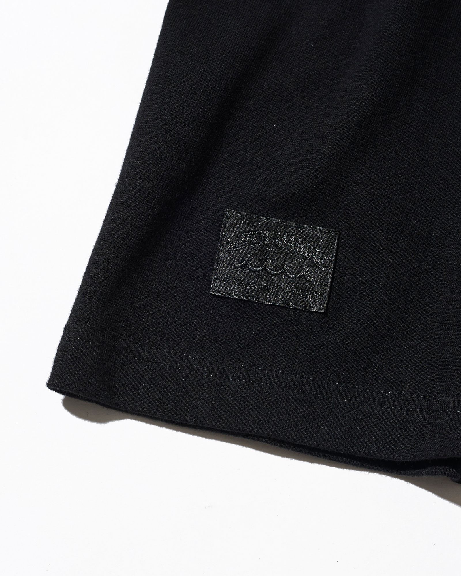 ☆先行予約☆muta MARINE × ACANTHUS  / ボックスロゴTシャツ /  Box Logo Tee / BLACK【MA2716】