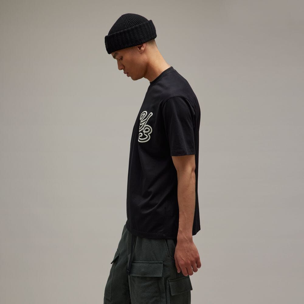 Y-3 - グラフィックTシャツ / Y-3 GRAPHIC SHORT SLEEVE TEE / OFF