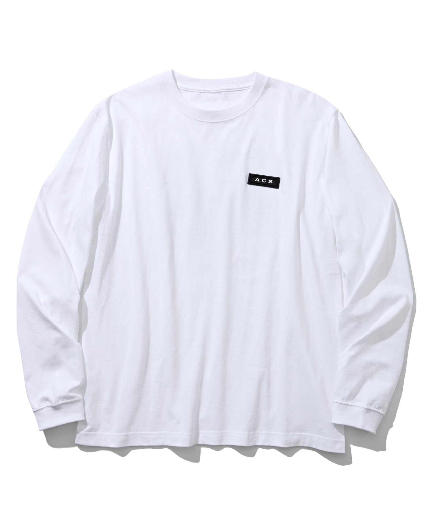 フォトペーパープリント L/S Tシャツ / Photo Paper Print L/S Tee (Ocean) / WHITE