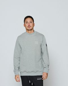 ☆先行予約☆ muta MARINE × ACANTHUS / モックネックスウェット / Mockneck Sweatshirts / GREY 【MA2655】