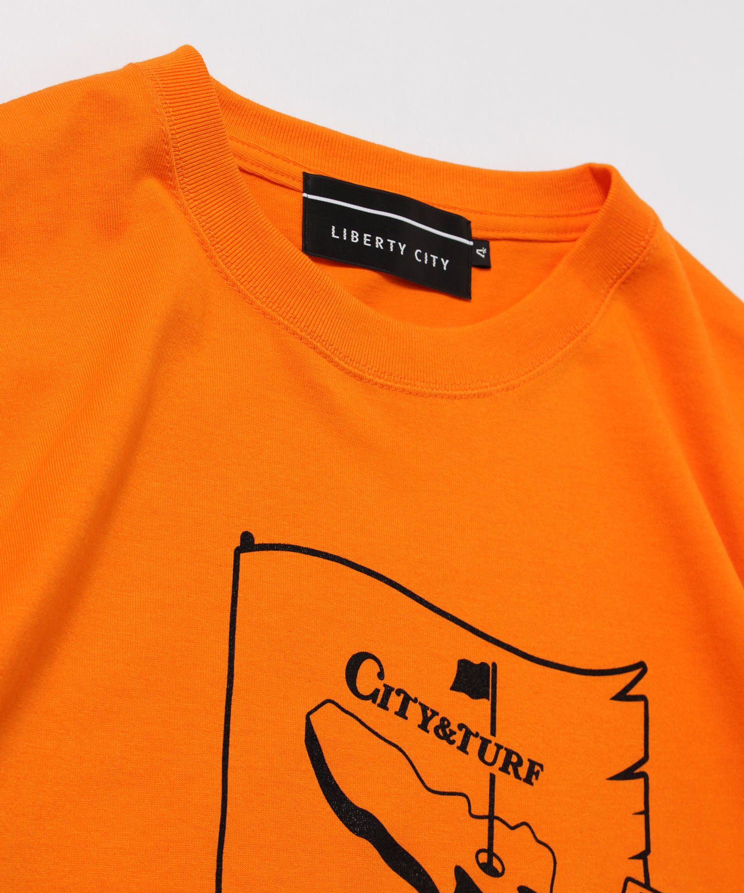 【CITY&TURF】 [MASTERS] Tシャツ / ORANGE [231066MT]