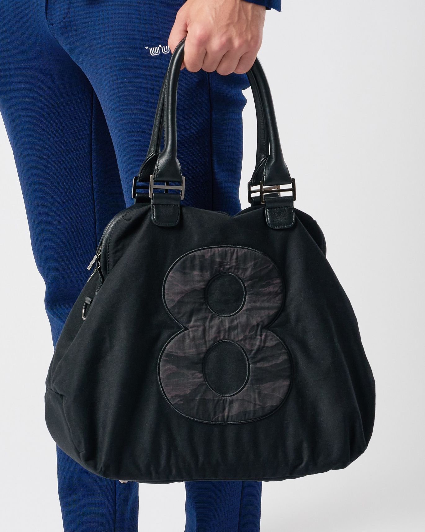 ☆先行予約☆muta × wjk  / ヴィンテージリュクス 8 バッグ / vintage luxe 8 bag / BLACK 【812 mw09j】